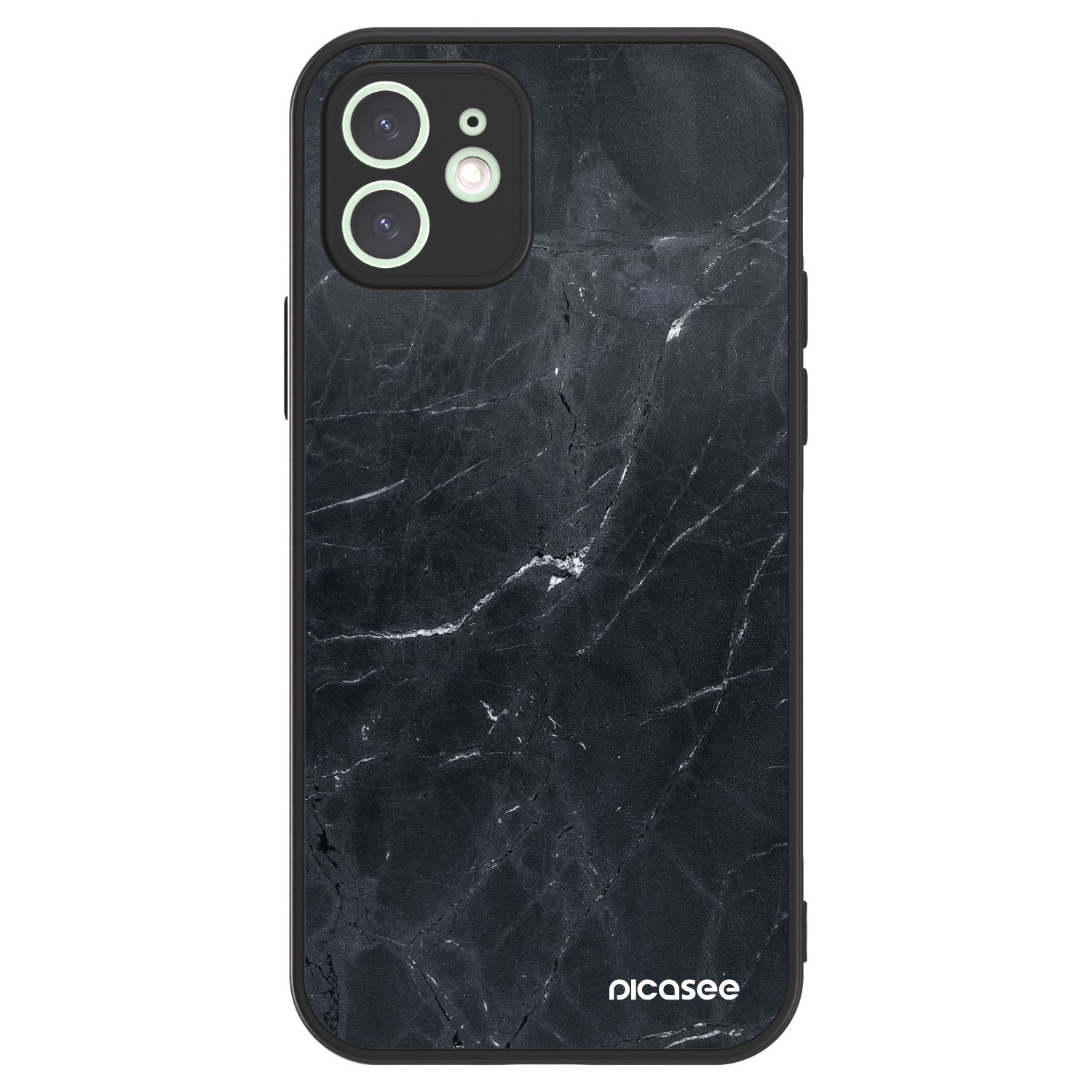 Picasee ULTIMATE CASE pentru Apple iPhone 12 - Black marble