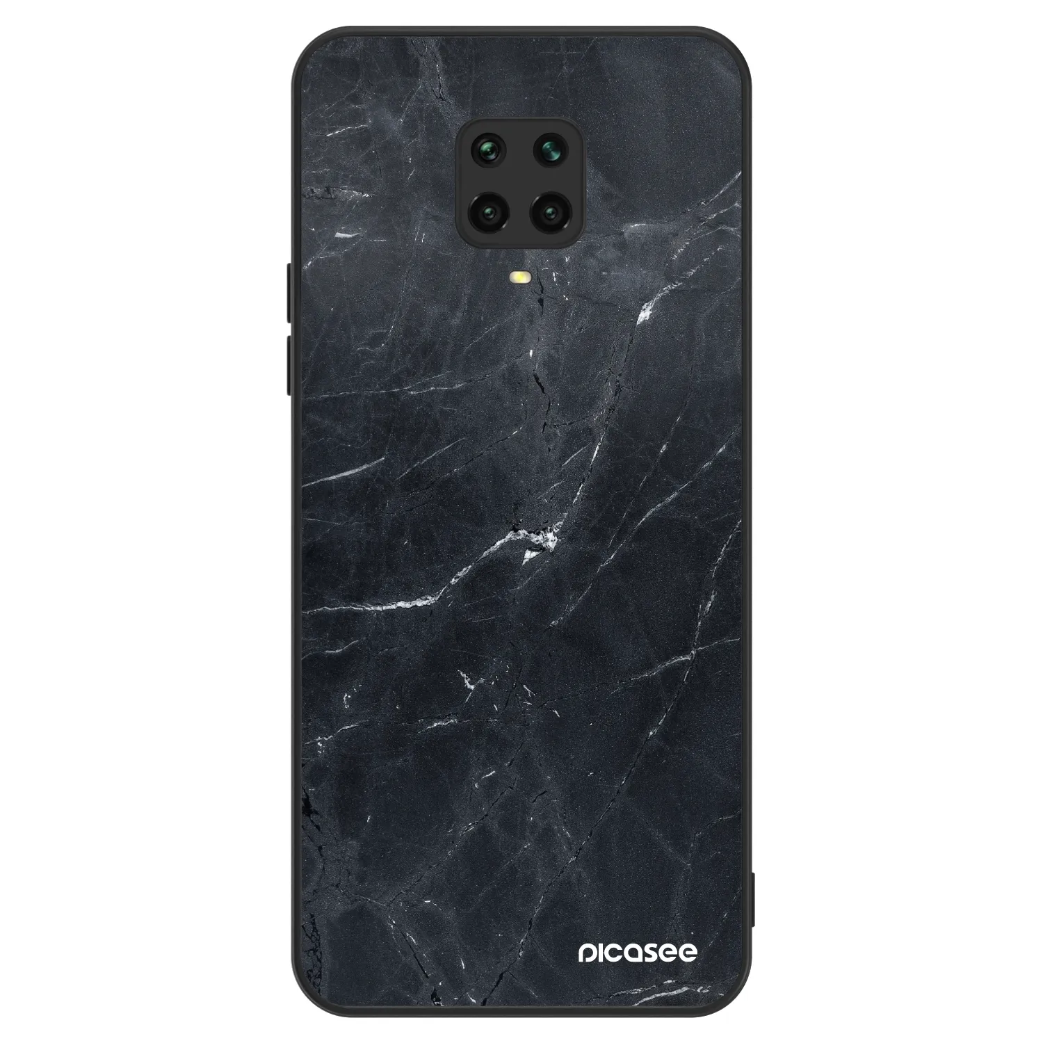 Picasee ULTIMATE CASE pentru Xiaomi Redmi Note 9 Pro - Black marble