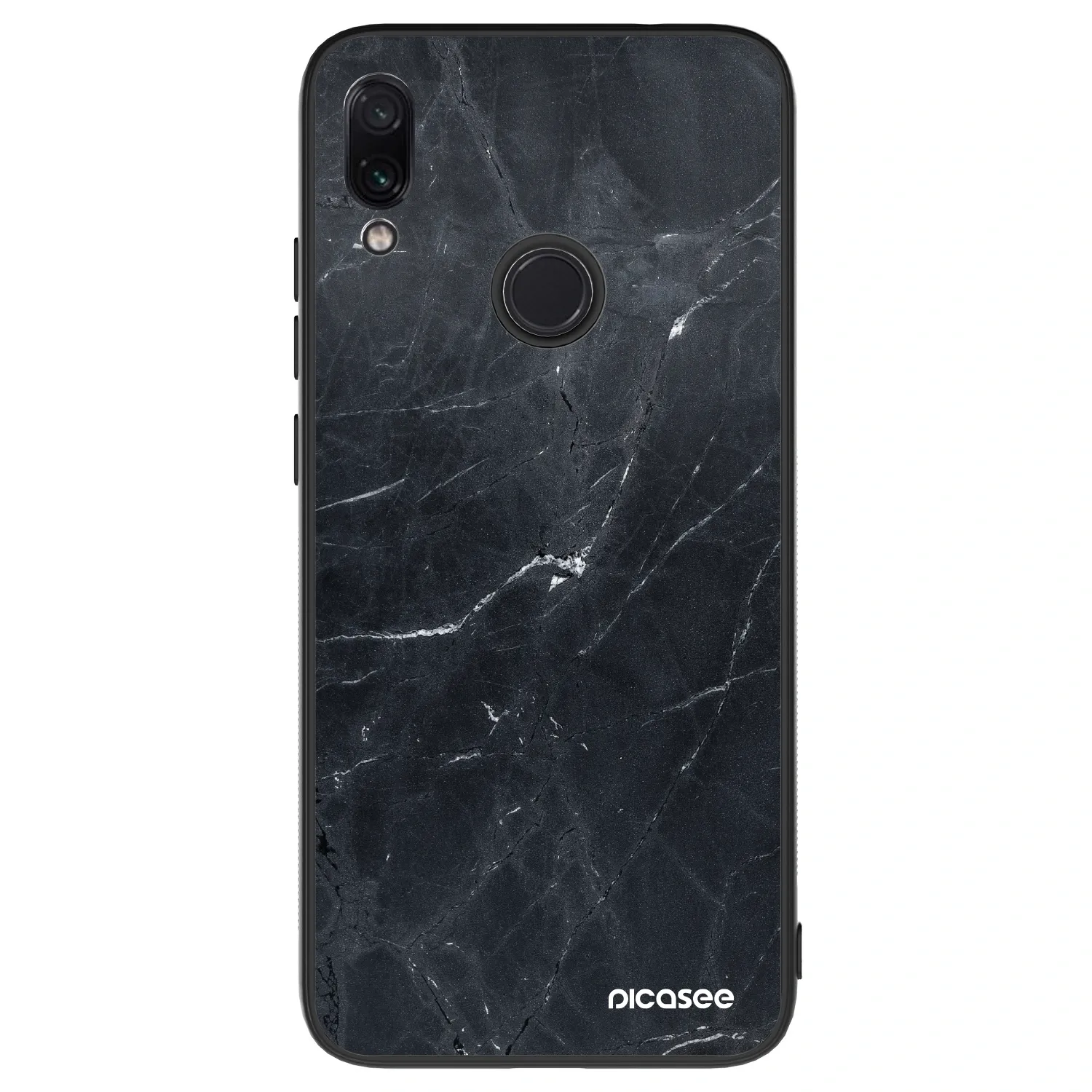 Picasee ULTIMATE CASE pentru Xiaomi Redmi Note 7 - Black marble