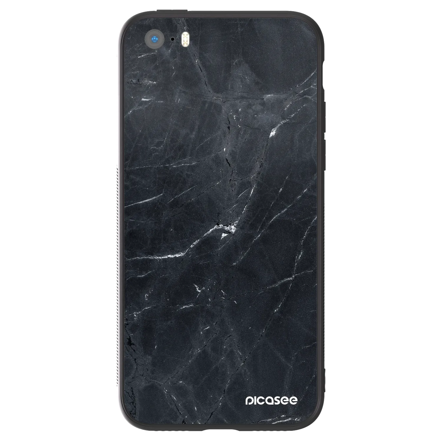 Picasee ULTIMATE CASE pentru Apple iPhone 5/5S/SE - Black marble