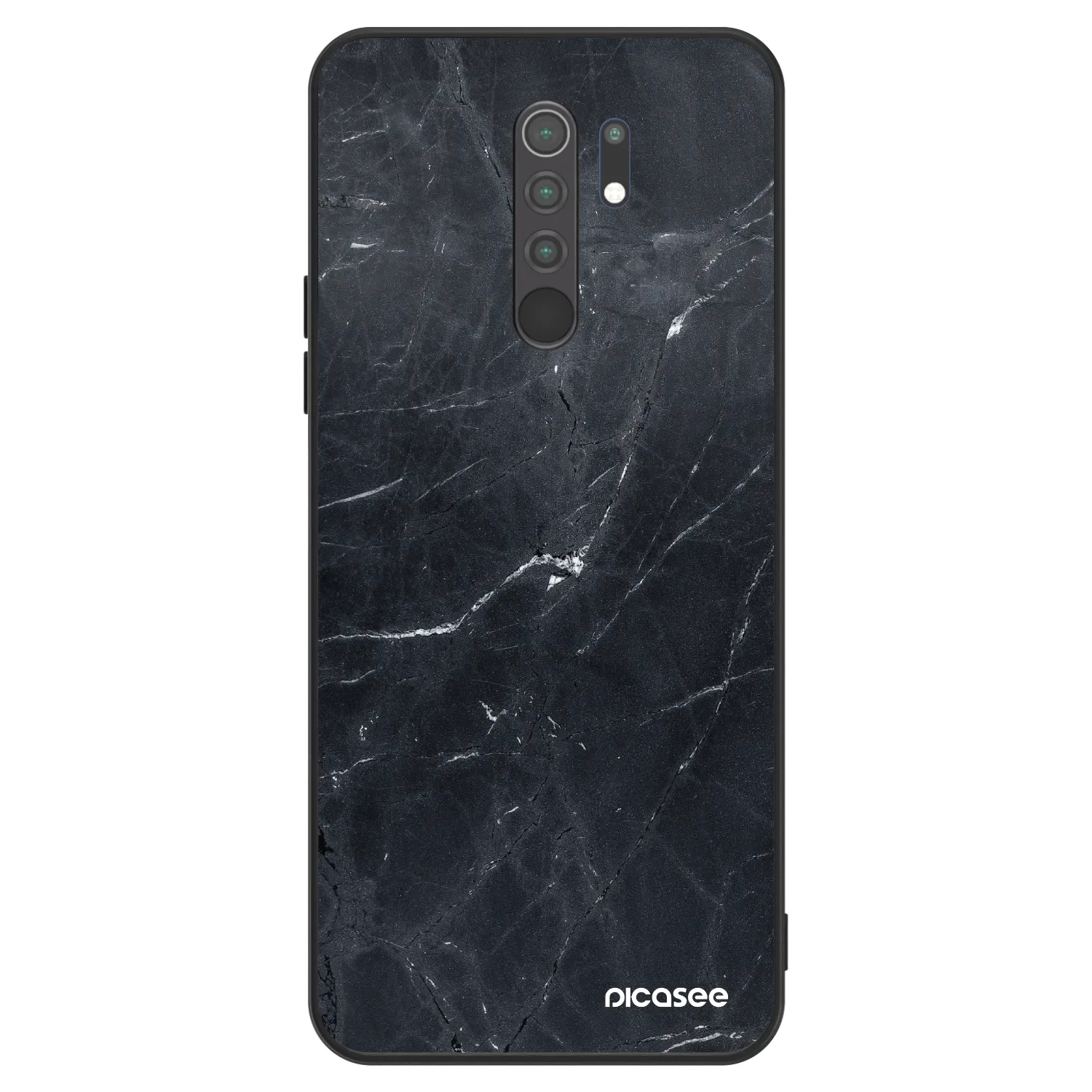 Picasee ULTIMATE CASE pentru Xiaomi Redmi 9 - Black marble