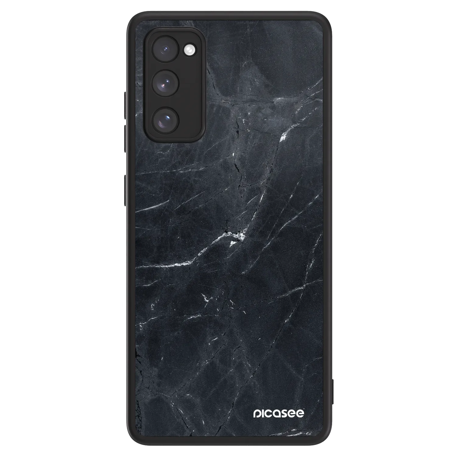 Picasee ULTIMATE CASE pentru Samsung Galaxy S20 FE - Black marble