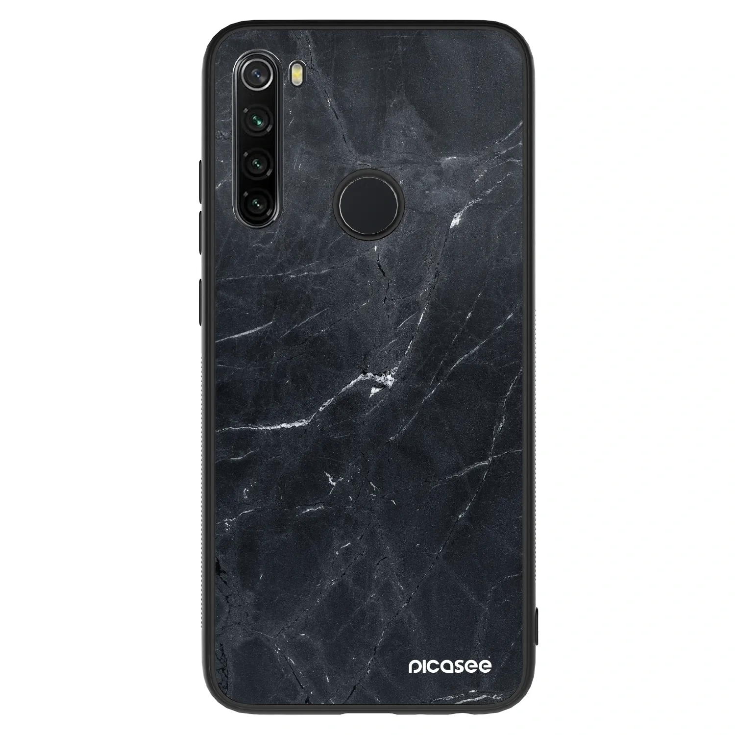 Picasee ULTIMATE CASE pentru Xiaomi Redmi Note 8 - Black marble