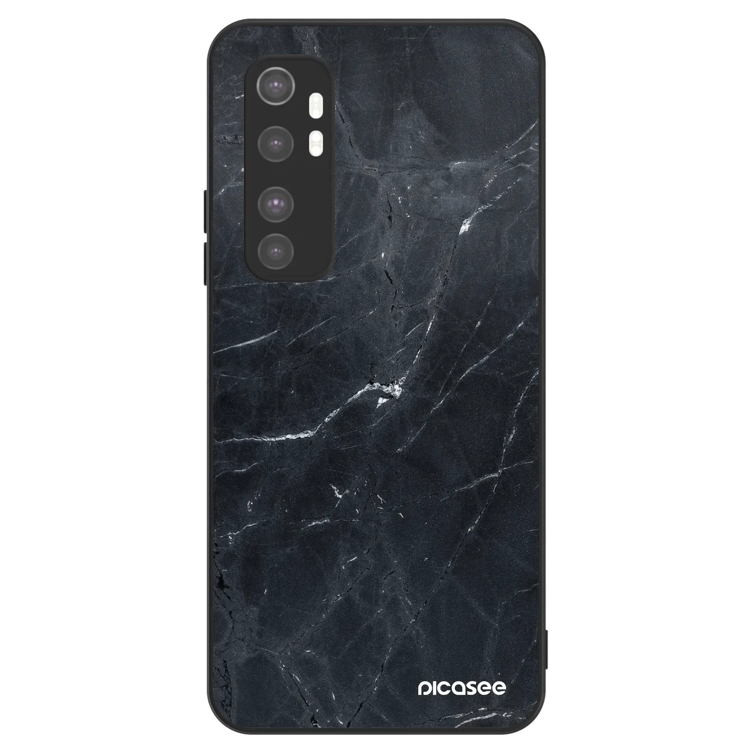 Picasee ULTIMATE CASE pentru Xiaomi Mi Note 10 Lite - Black marble