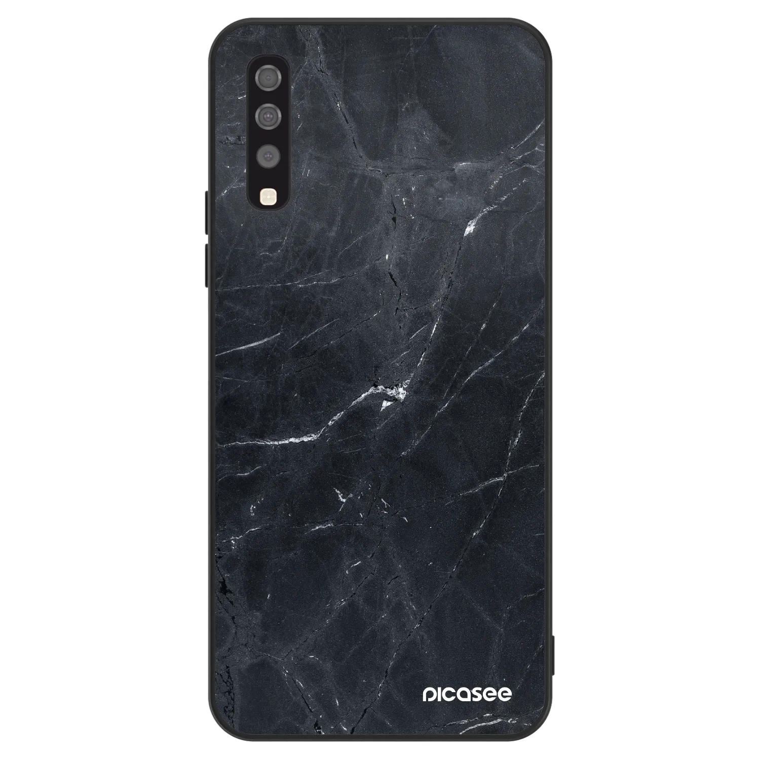 Picasee ULTIMATE CASE pentru Samsung Galaxy A70 A705F - Black marble
