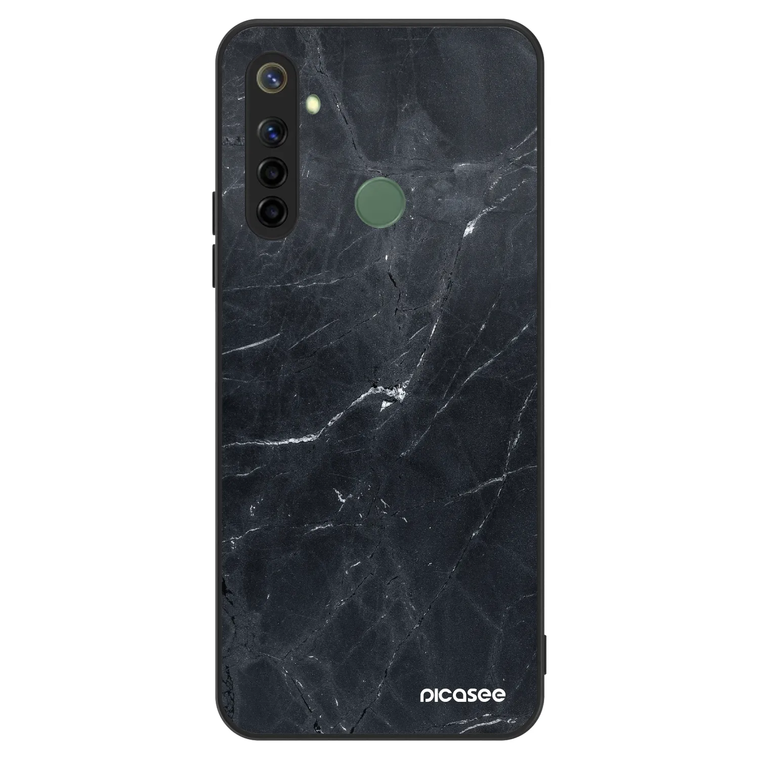 Picasee ULTIMATE CASE pentru Realme 6i - Black marble