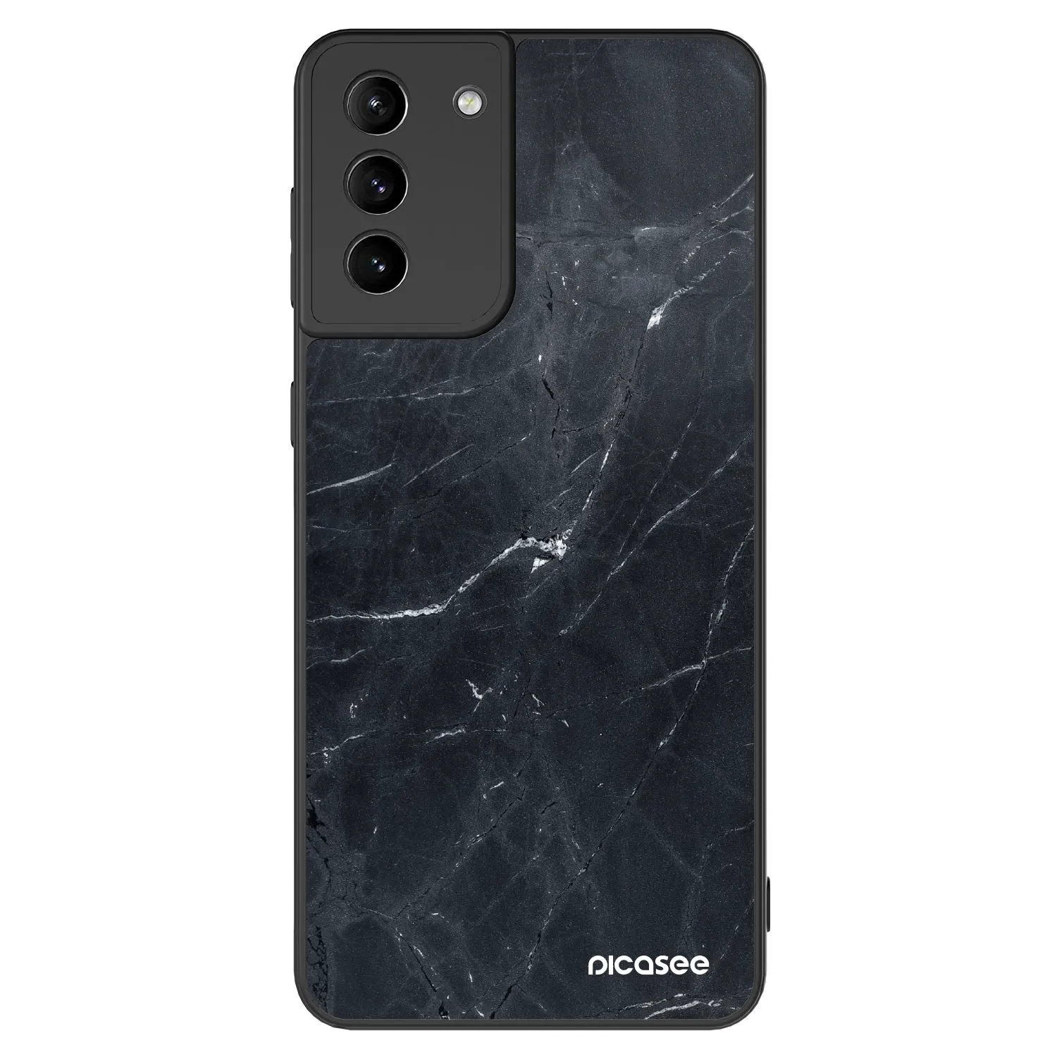 Picasee ULTIMATE CASE pentru Samsung Galaxy S21+ 5G G996F - Black marble