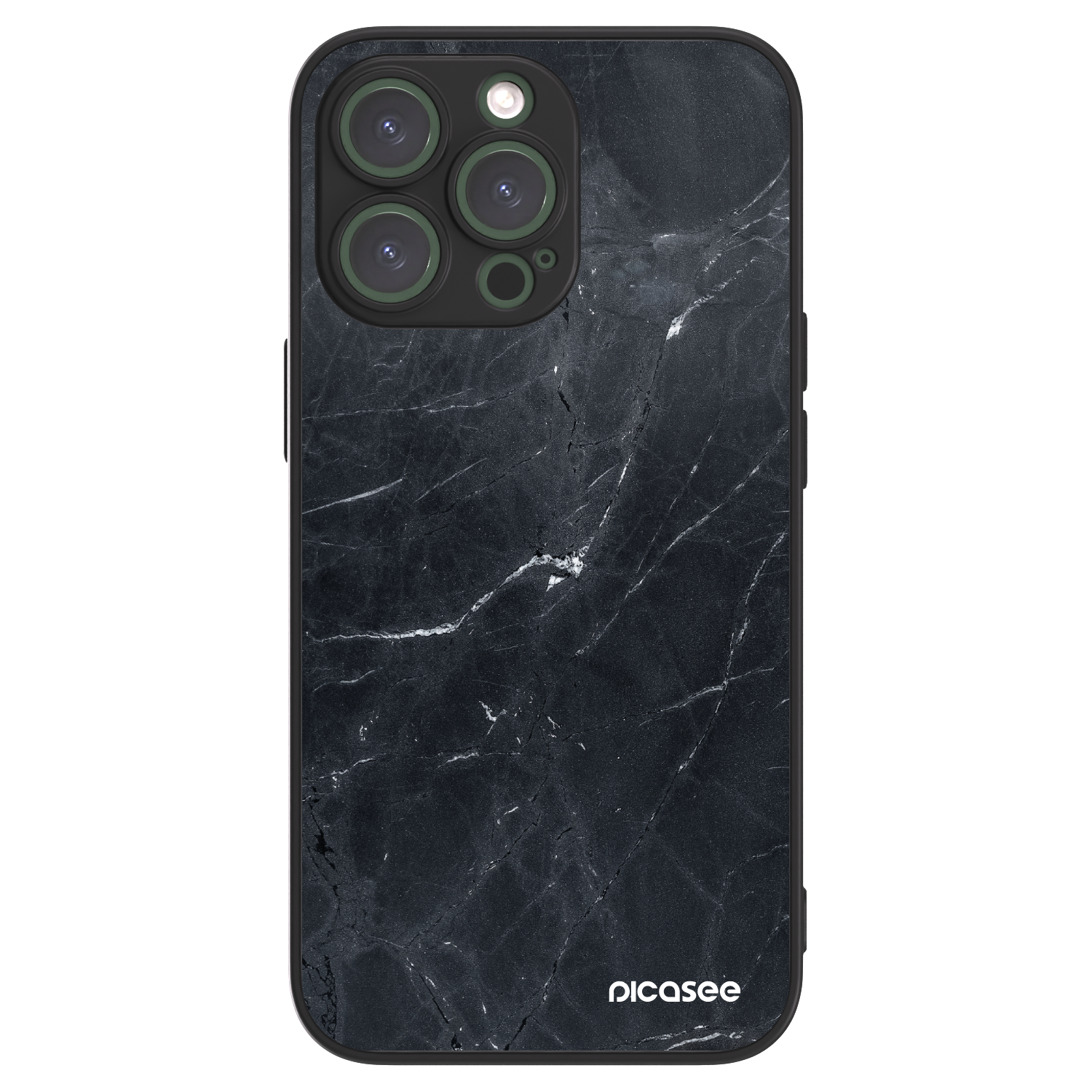 Picasee ULTIMATE CASE pentru Apple iPhone 13 Pro - Black marble