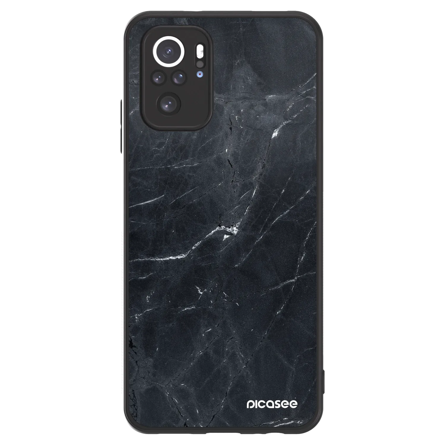 Picasee ULTIMATE CASE pentru Xiaomi Redmi Note 10S - Black marble