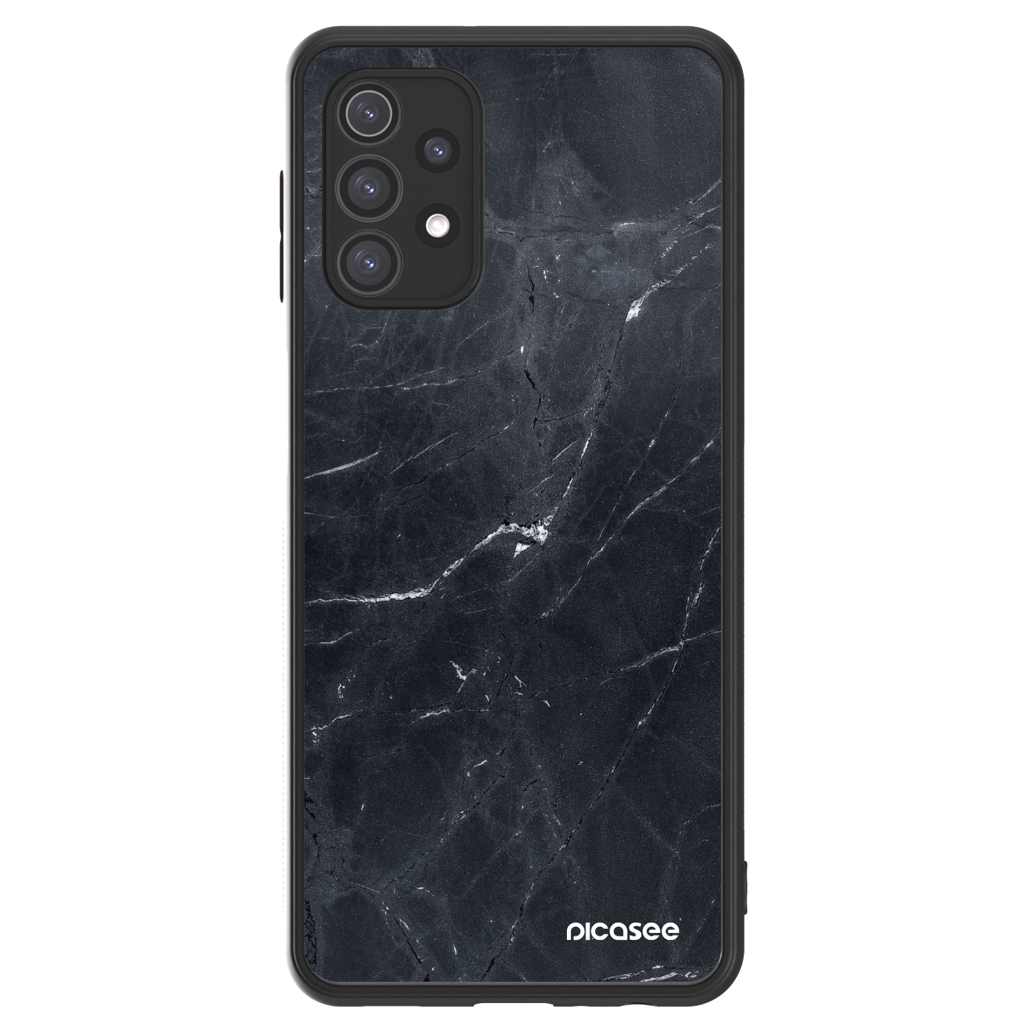 Picasee ULTIMATE CASE pentru Samsung Galaxy A32 5G A326B - Black marble