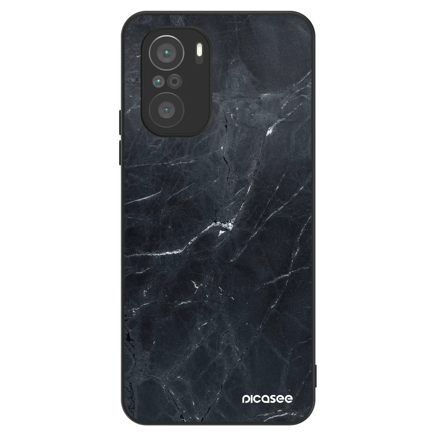 Picasee ULTIMATE CASE pentru Xiaomi Poco F3 - Black marble