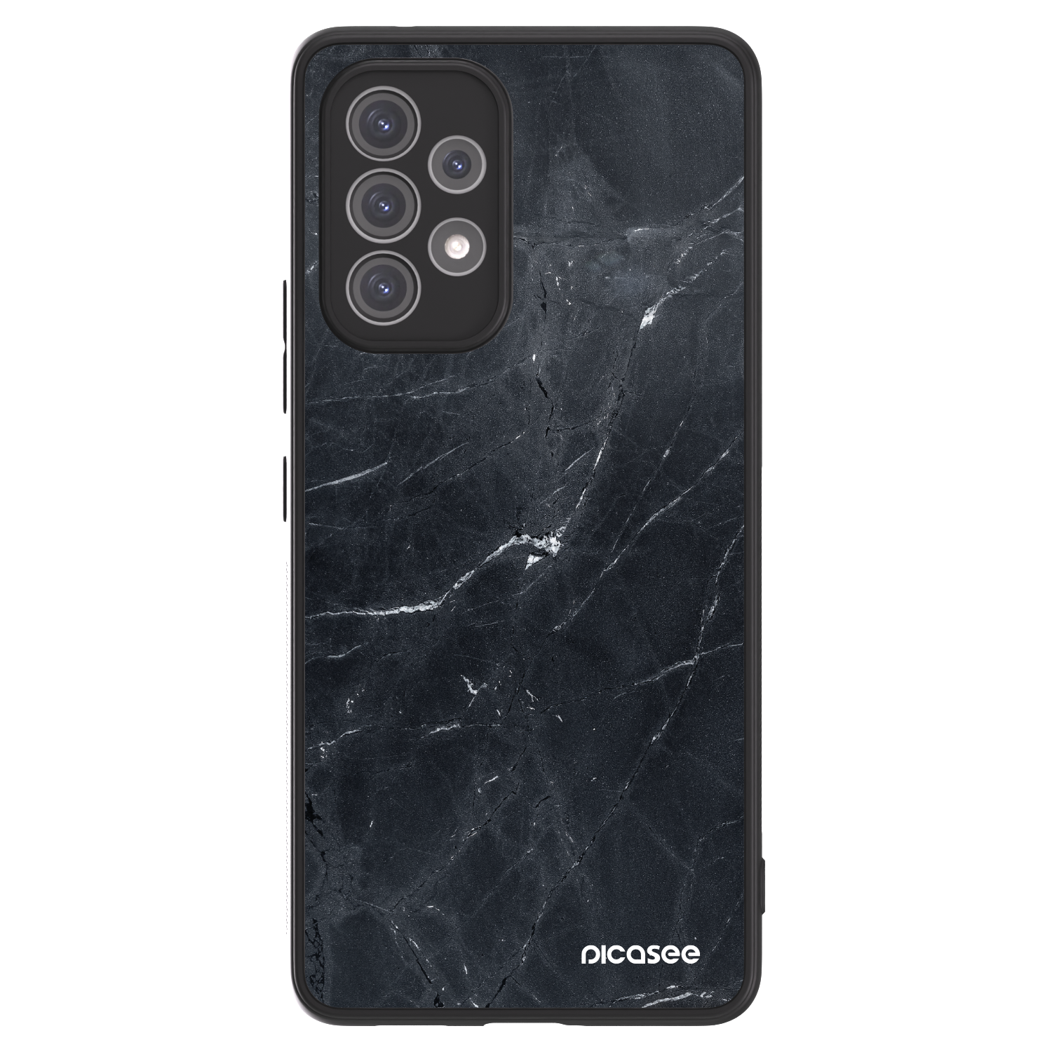 Picasee ULTIMATE CASE pentru Samsung Galaxy A52s 5G A528B - Black marble