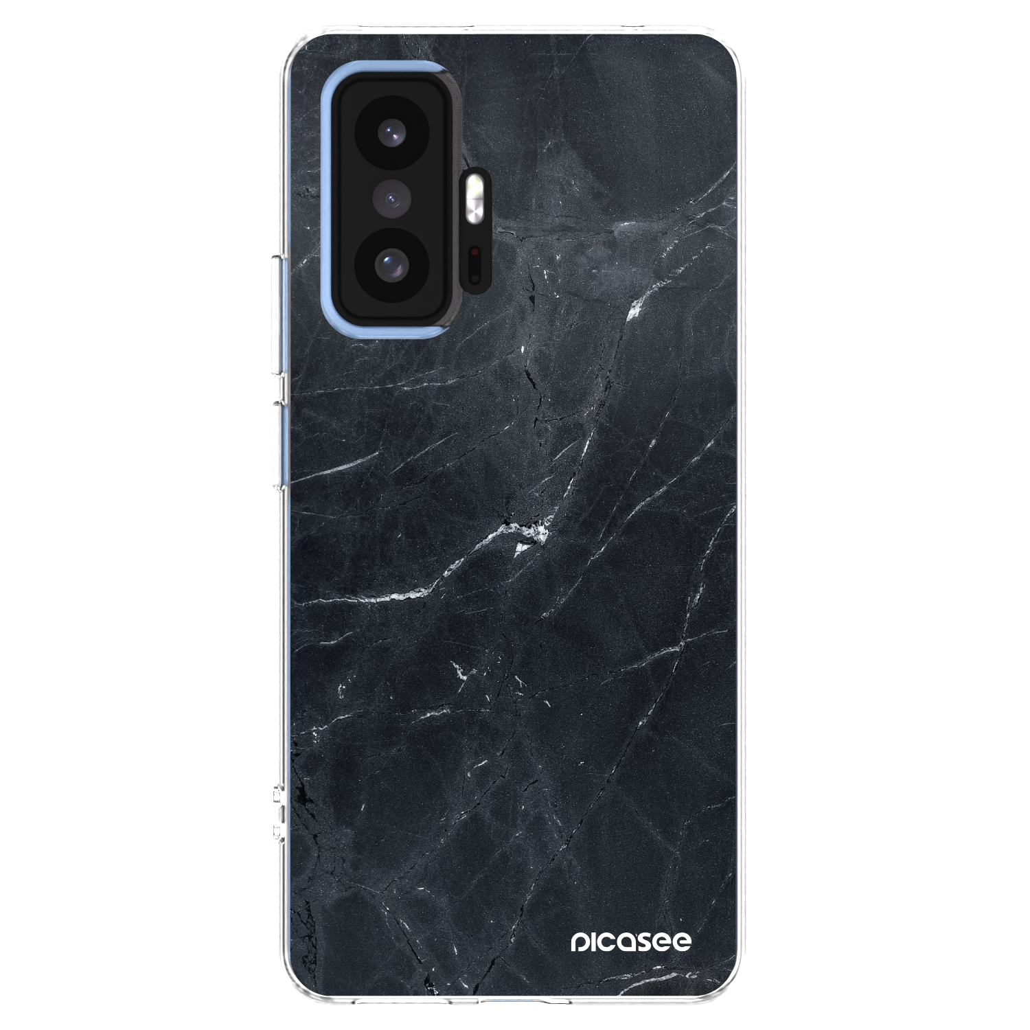 Picasee husă transparentă din silicon pentru Xiaomi 11T Pro - Black marble
