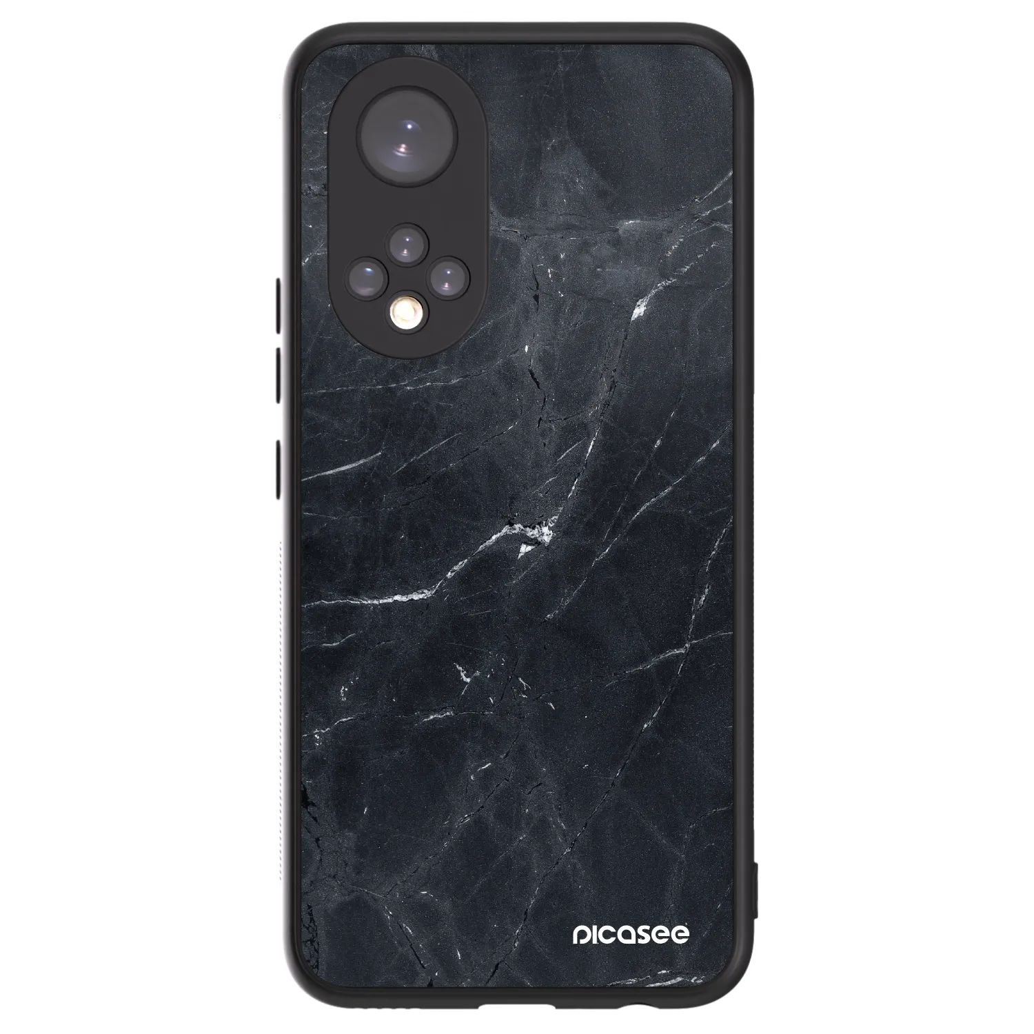 Picasee ULTIMATE CASE pentru Honor 50 5G - Black marble