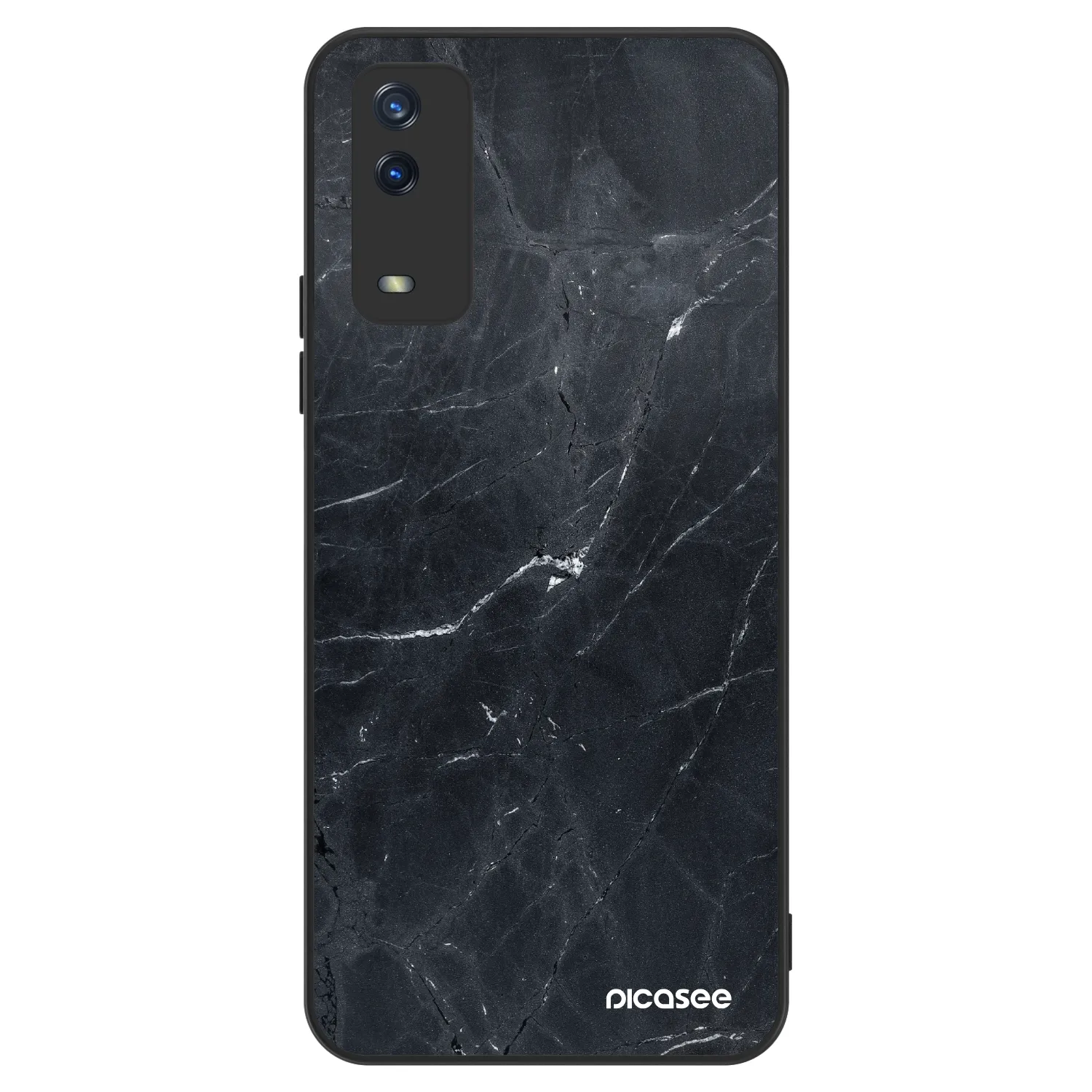 Picasee ULTIMATE CASE pentru Vivo Y11s - Black marble