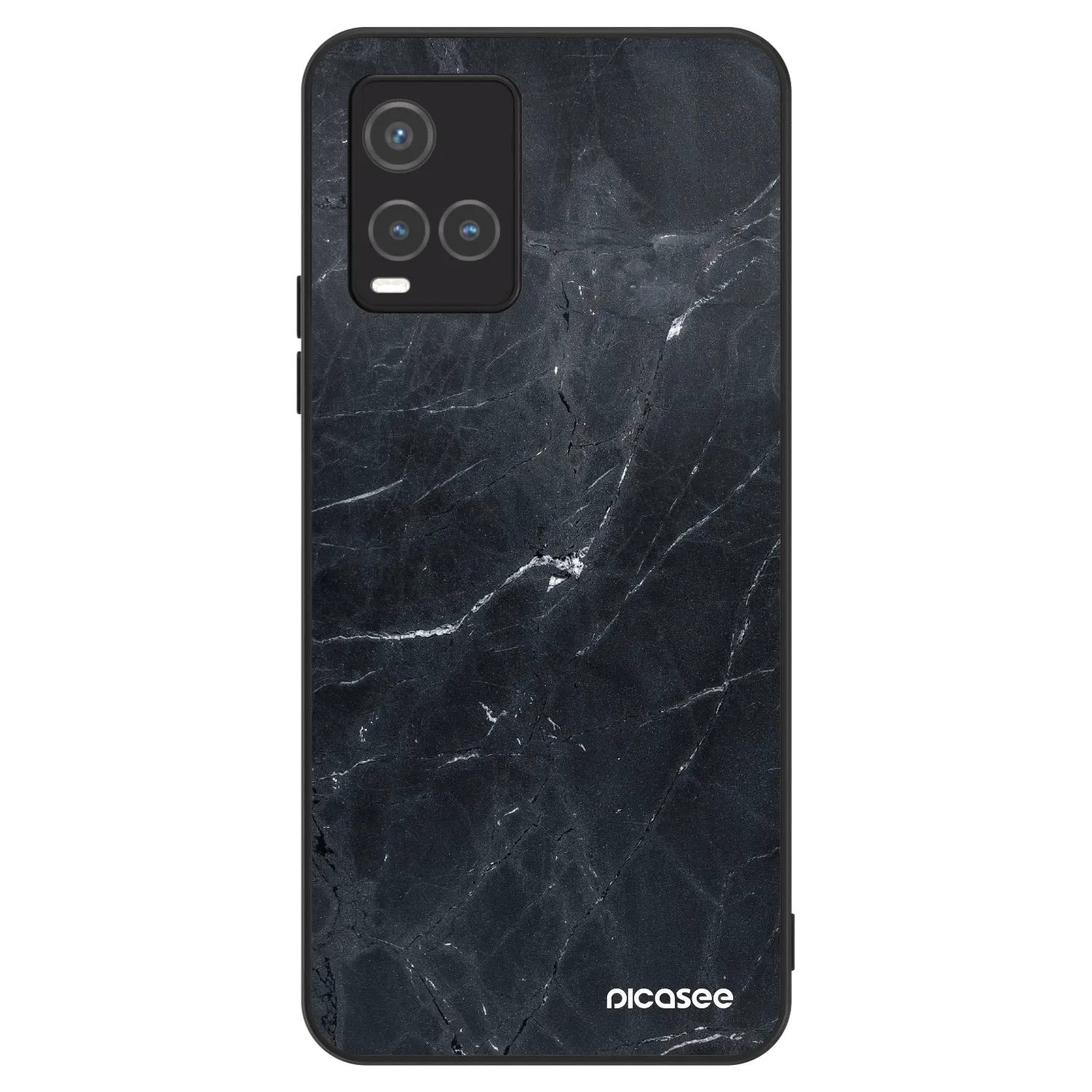 Picasee ULTIMATE CASE pentru Vivo Y33s - Black marble