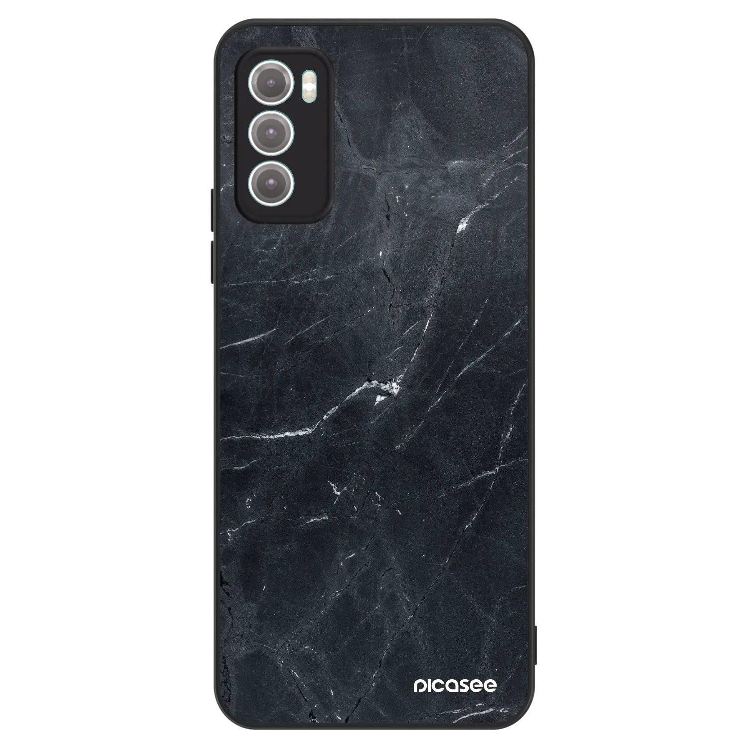 Picasee ULTIMATE CASE pentru Motorola Moto G60 - Black marble
