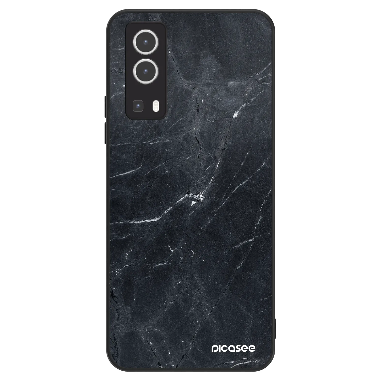 Picasee ULTIMATE CASE pentru Vivo Y72 5G - Black marble