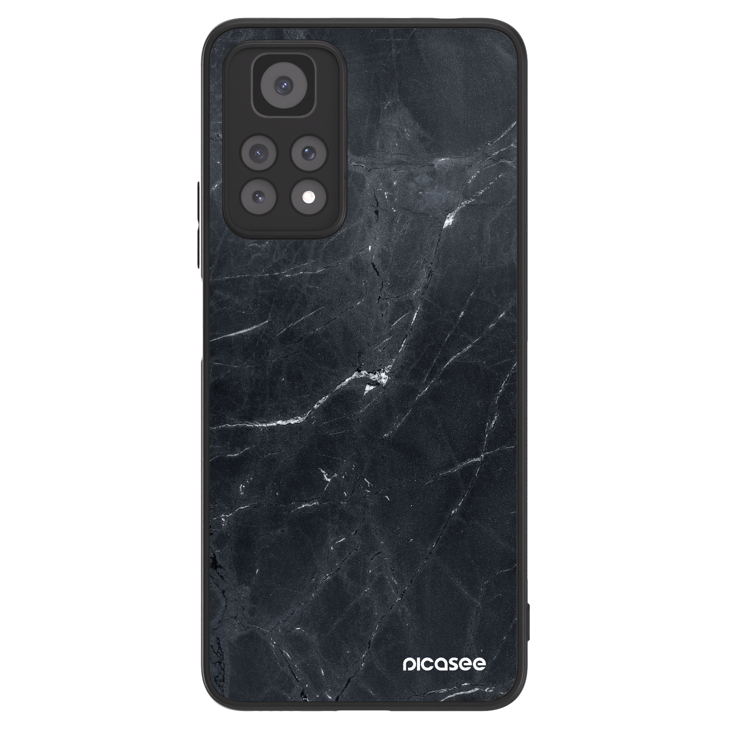Picasee ULTIMATE CASE pentru Xiaomi Redmi Note 11 Pro 5G - Black marble