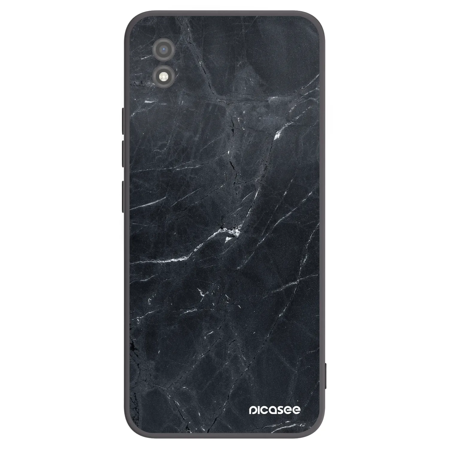 Picasee husă neagră din silicon pentru Realme C11 (2021) - Black marble
