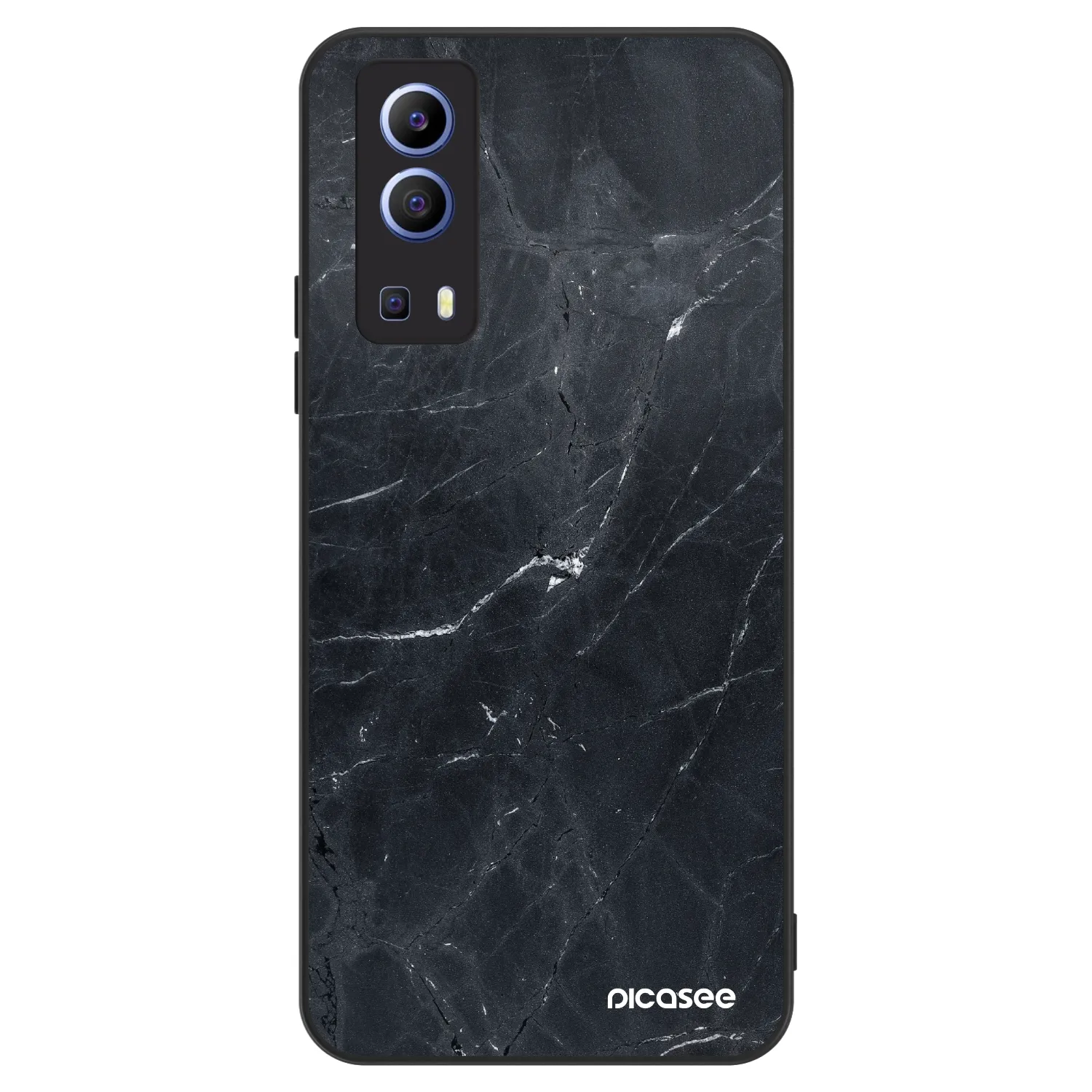 Picasee ULTIMATE CASE pentru Vivo Y52 5G - Black marble