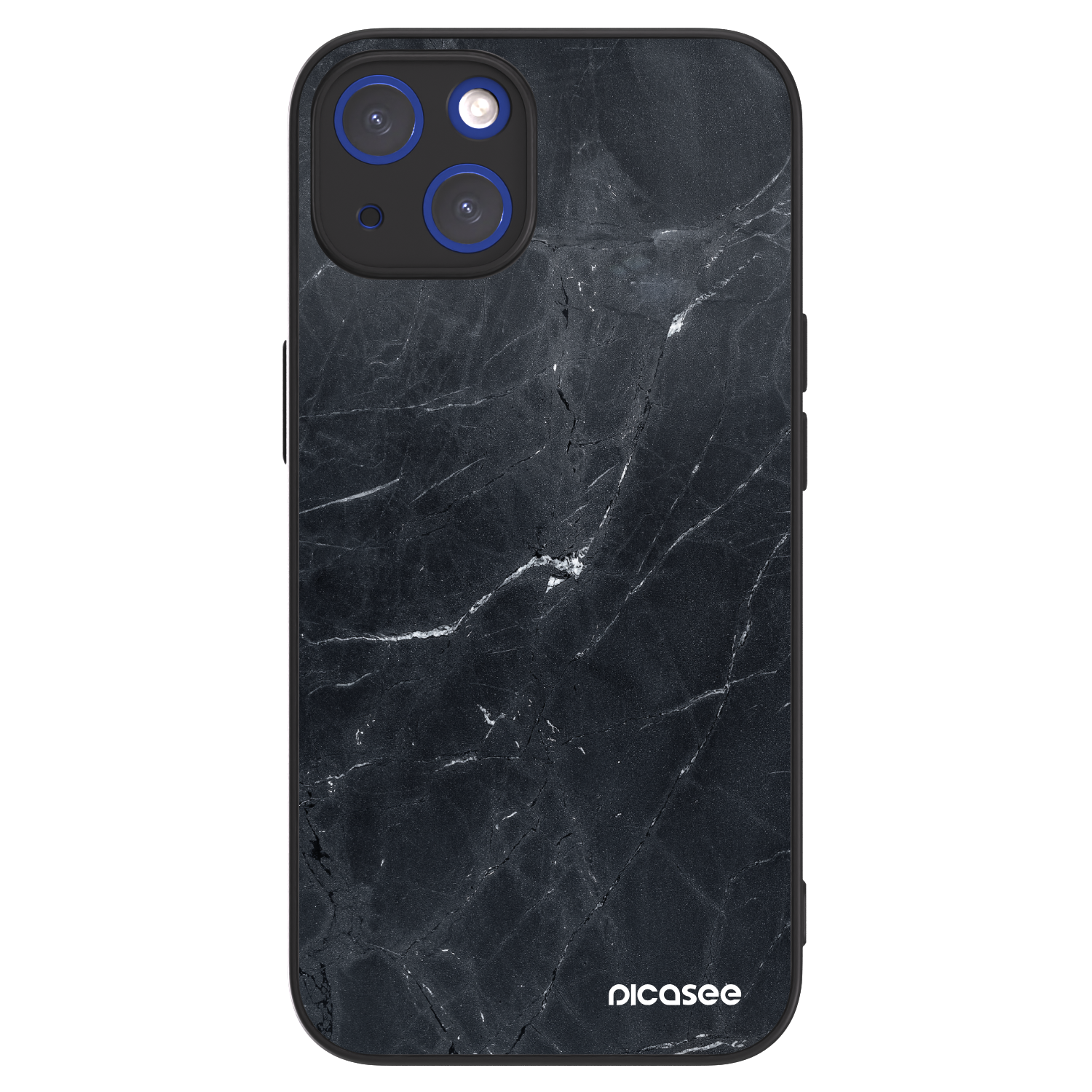 Picasee ULTIMATE CASE MagSafe pentru Apple iPhone 14 - Black marble
