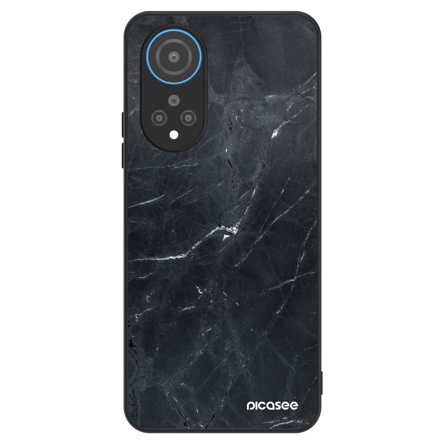 Picasee ULTIMATE CASE pentru Honor X7 - Black marble