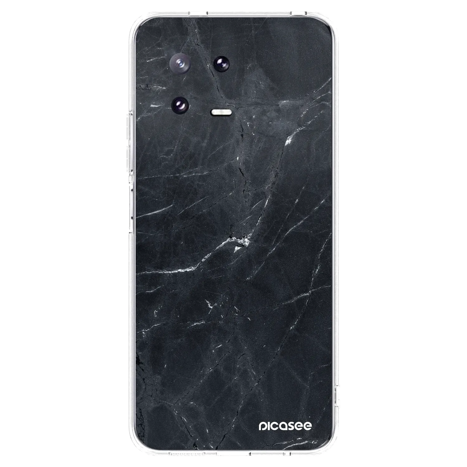 Picasee husă transparentă din silicon pentru Xiaomi 13 Pro - Black marble