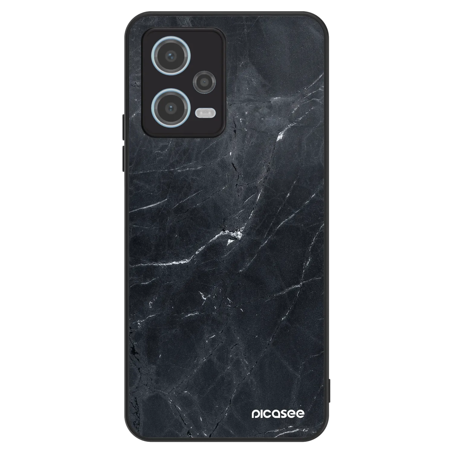 Picasee ULTIMATE CASE pentru Xiaomi Redmi Note 12 5G - Black marble