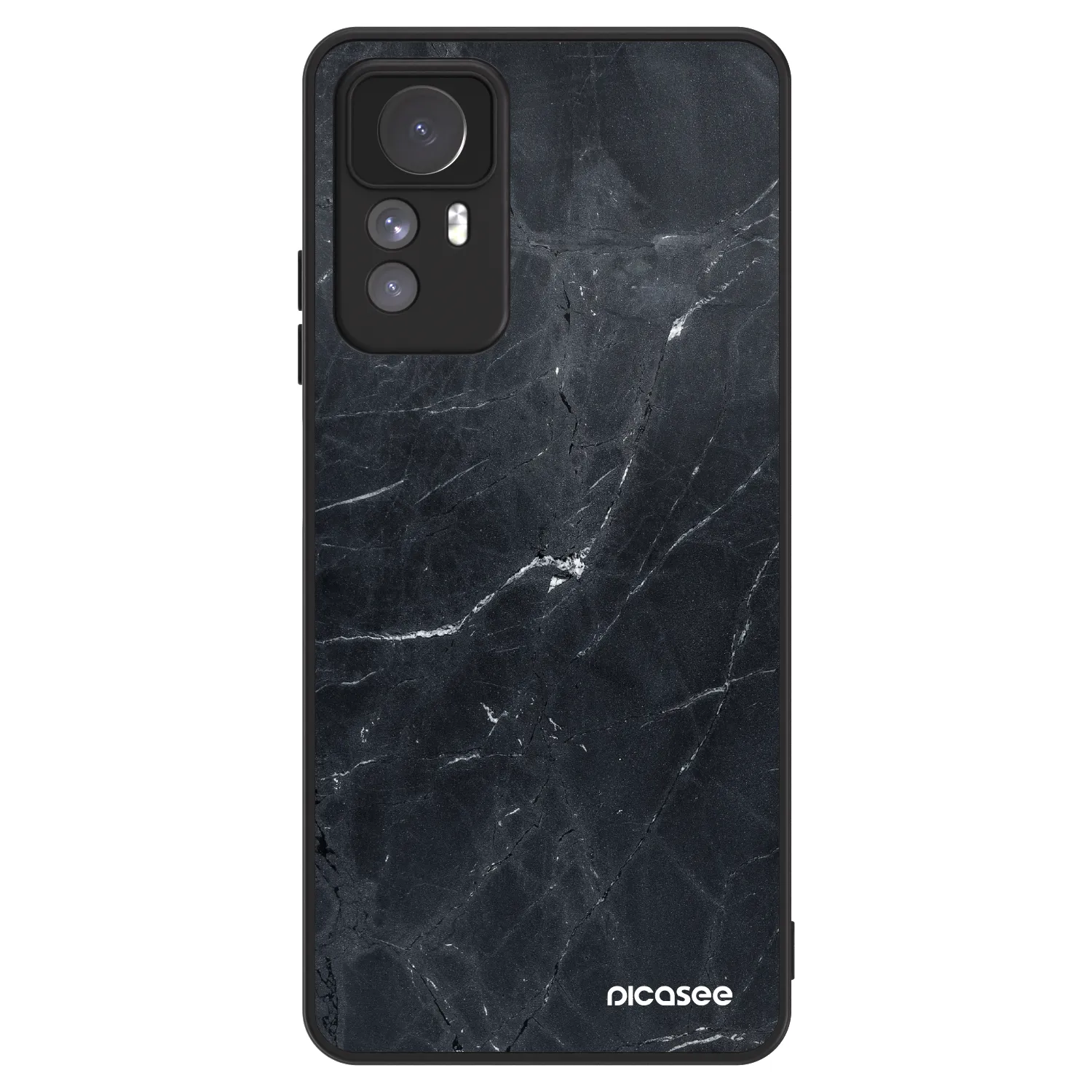 Picasee ULTIMATE CASE pentru Xiaomi Redmi Note 12S - Black marble