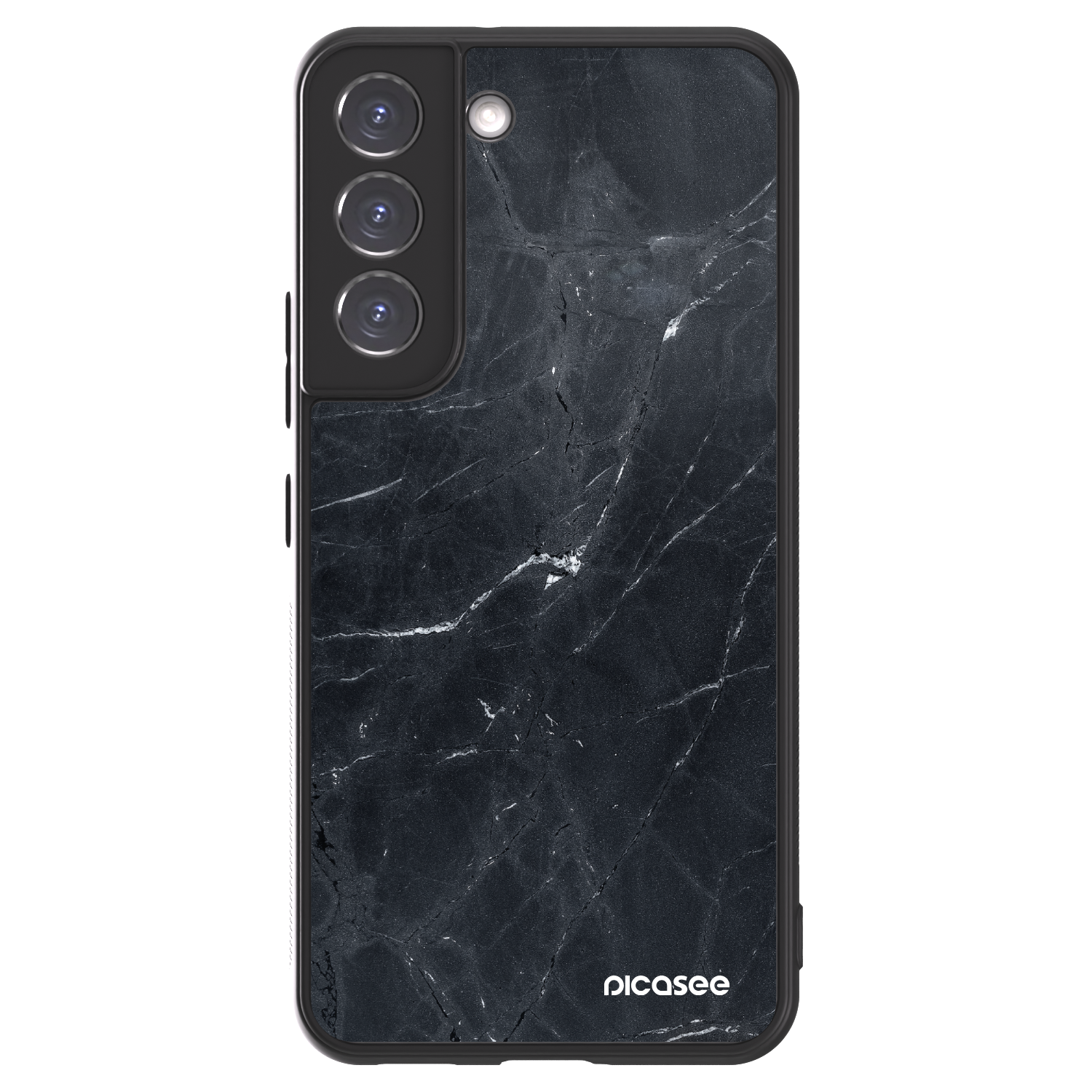 Picasee ULTIMATE CASE PowerShare pentru Samsung Galaxy S22 5G - Black marble