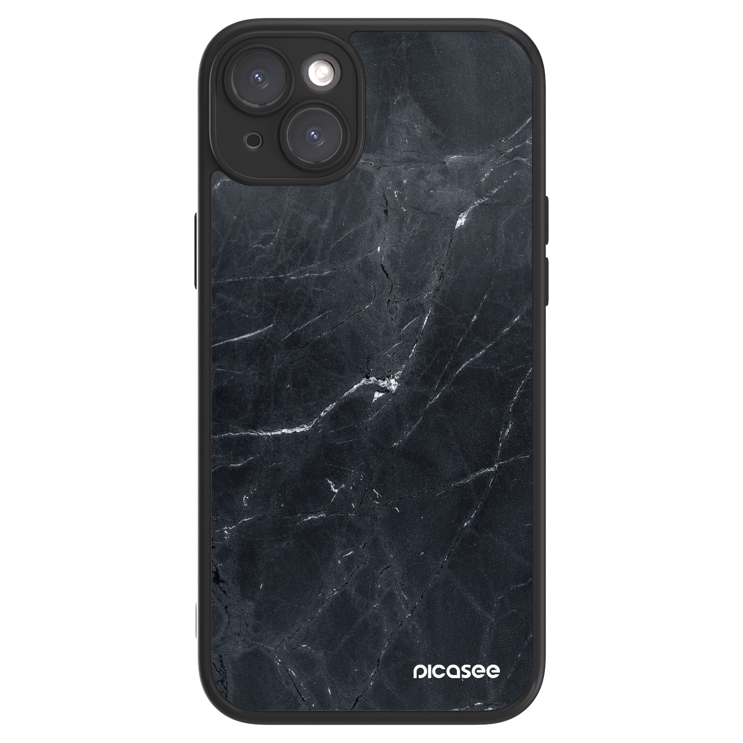 Picasee ULTIMATE CASE MagSafe pentru Apple iPhone 15 Plus - Black marble