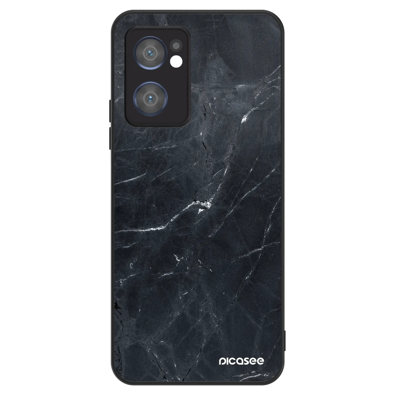 Picasee ULTIMATE CASE pentru OPPO Reno 7 5G - Black marble