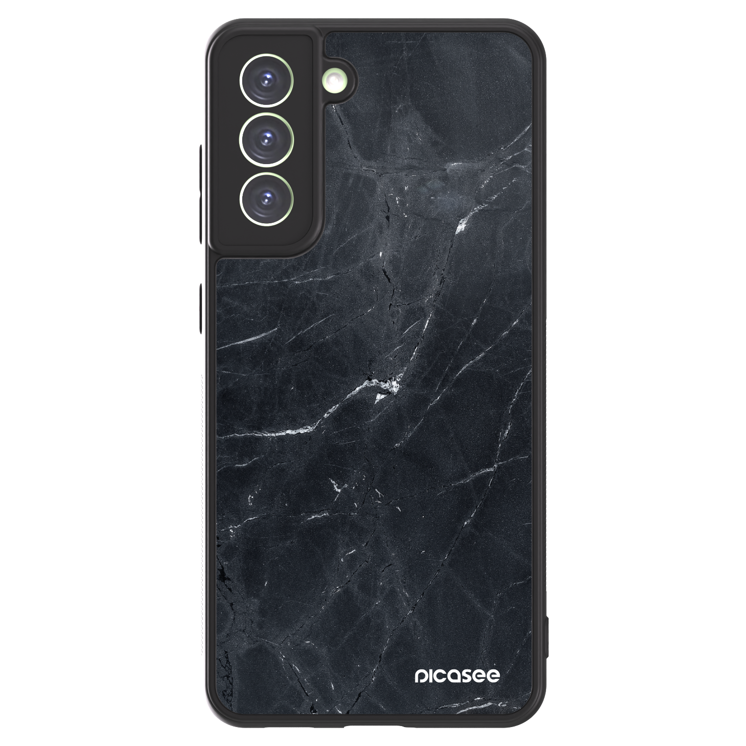 Picasee ULTIMATE CASE PowerShare pentru Samsung Galaxy S21 FE 5G - Black marble