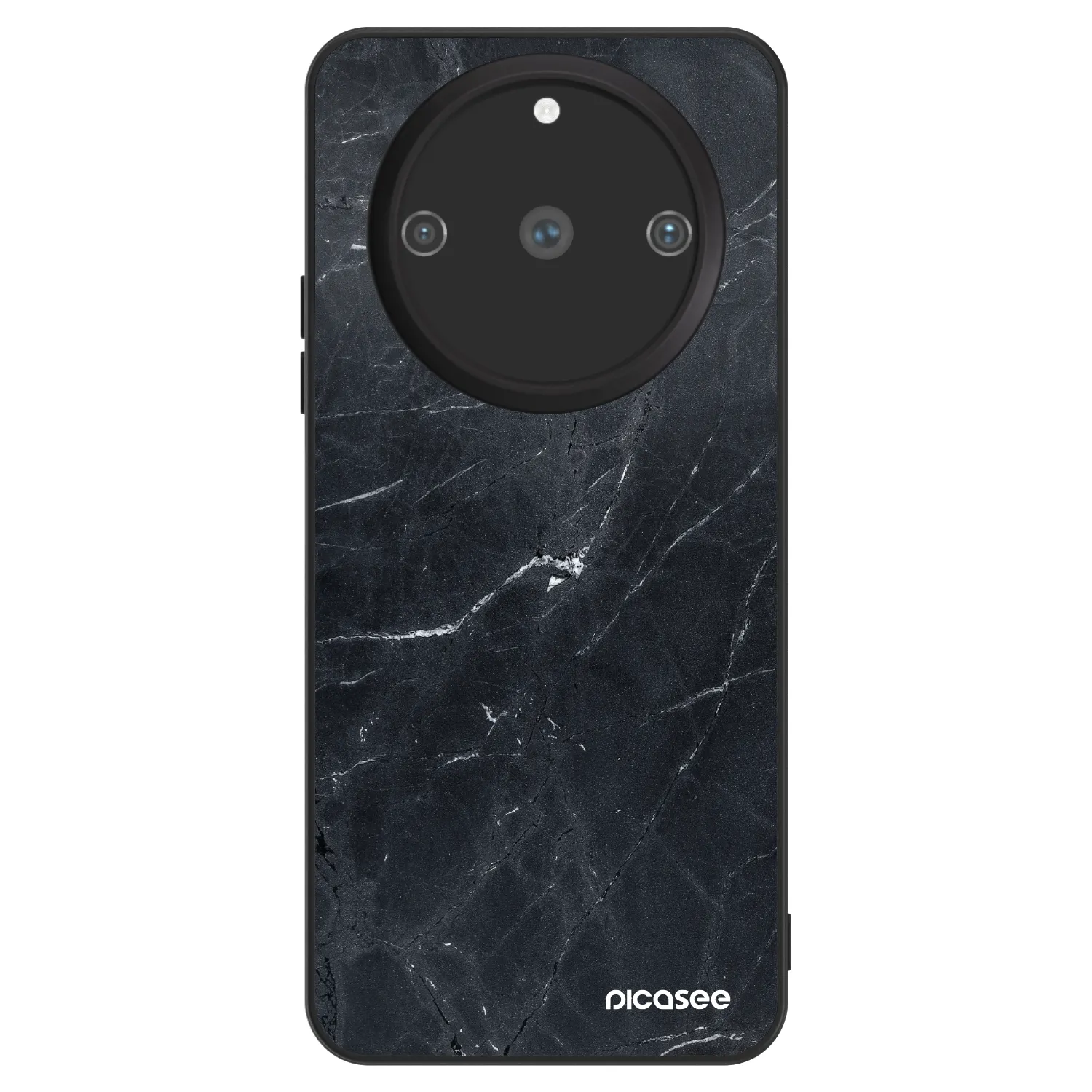 Picasee ULTIMATE CASE pentru Realme 11 Pro+ - Black marble