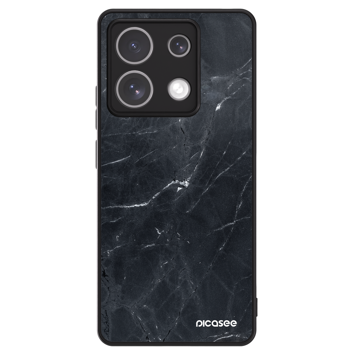 Picasee ULTIMATE CASE pentru Xiaomi Redmi Note 13 5G - Black marble