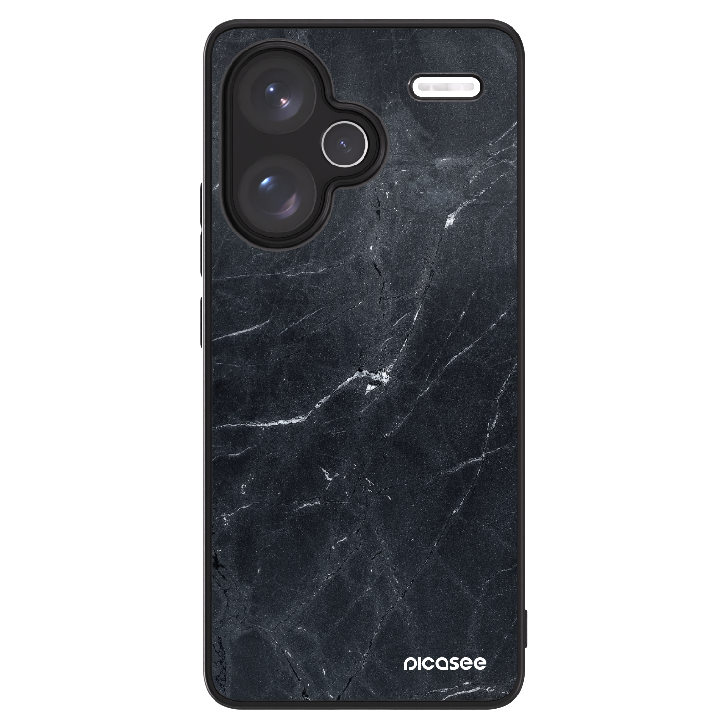Picasee ULTIMATE CASE pentru Xiaomi Redmi Note 13 Pro+ 5G - Black marble