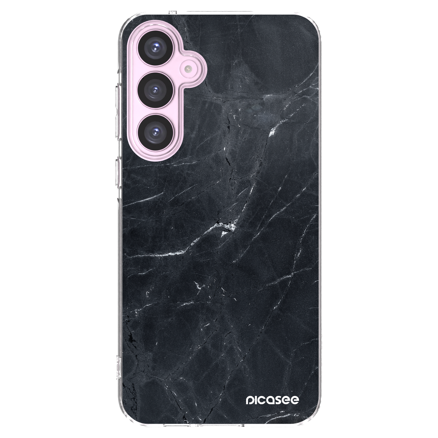 Picasee husă transparentă din silicon pentru Samsung Galaxy A55 5G A556B - Black marble
