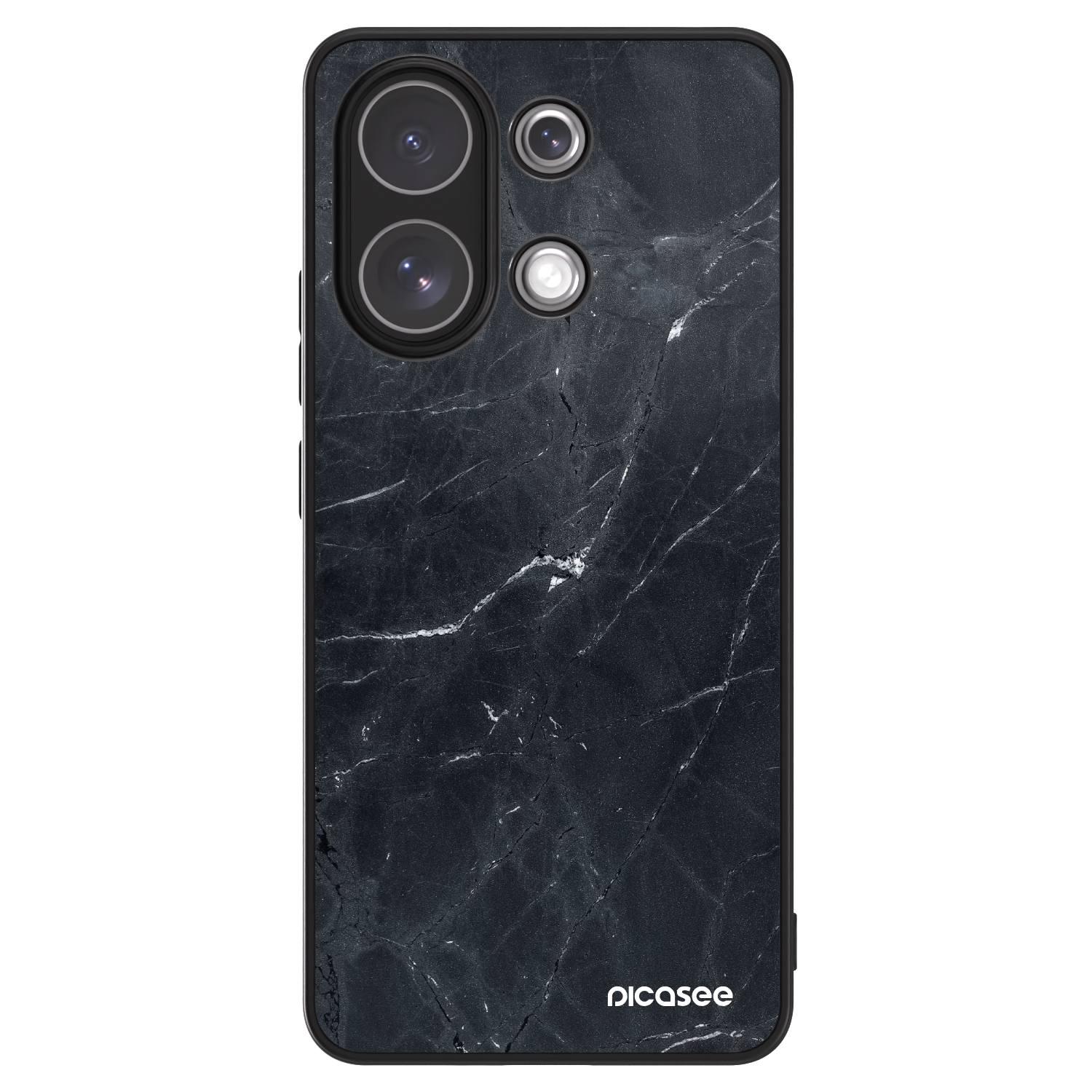 Picasee ULTIMATE CASE pentru Xiaomi Redmi Note 13 4G - Black marble