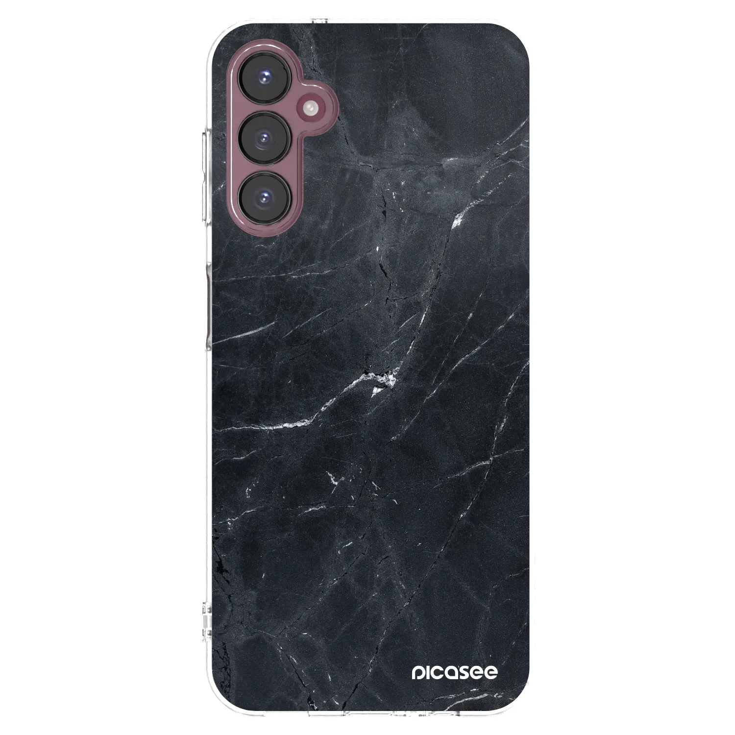 Picasee husă transparentă din silicon pentru Samsung Galaxy A05s A057G - Black marble