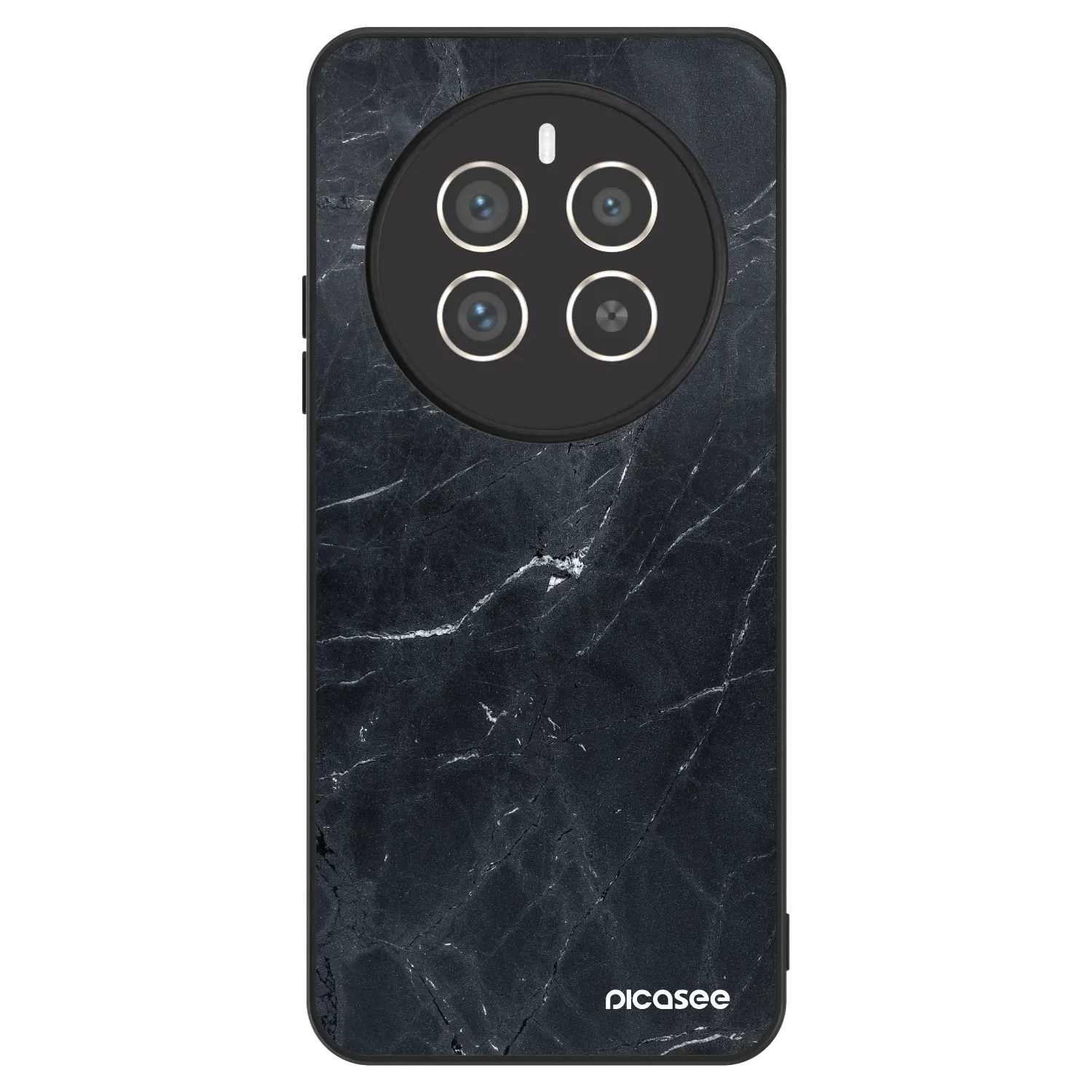 Picasee ULTIMATE CASE pentru Realme 12 Pro 5G - Black marble
