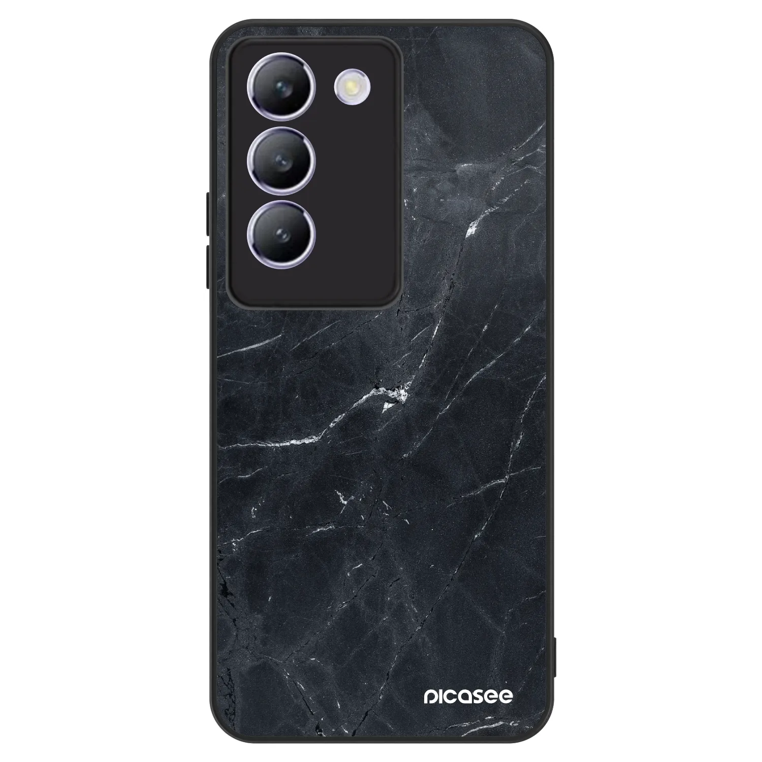 Picasee ULTIMATE CASE pentru Vivo V40 SE 5G - Black marble