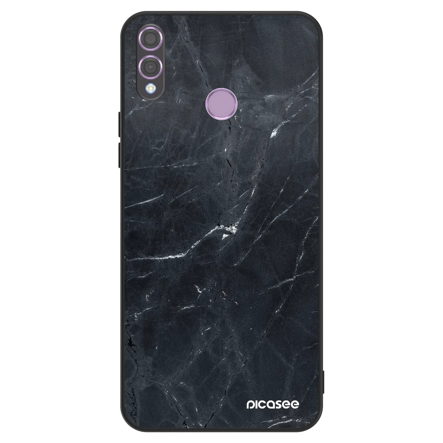 Picasee ULTIMATE CASE pentru Honor 8X - Black marble