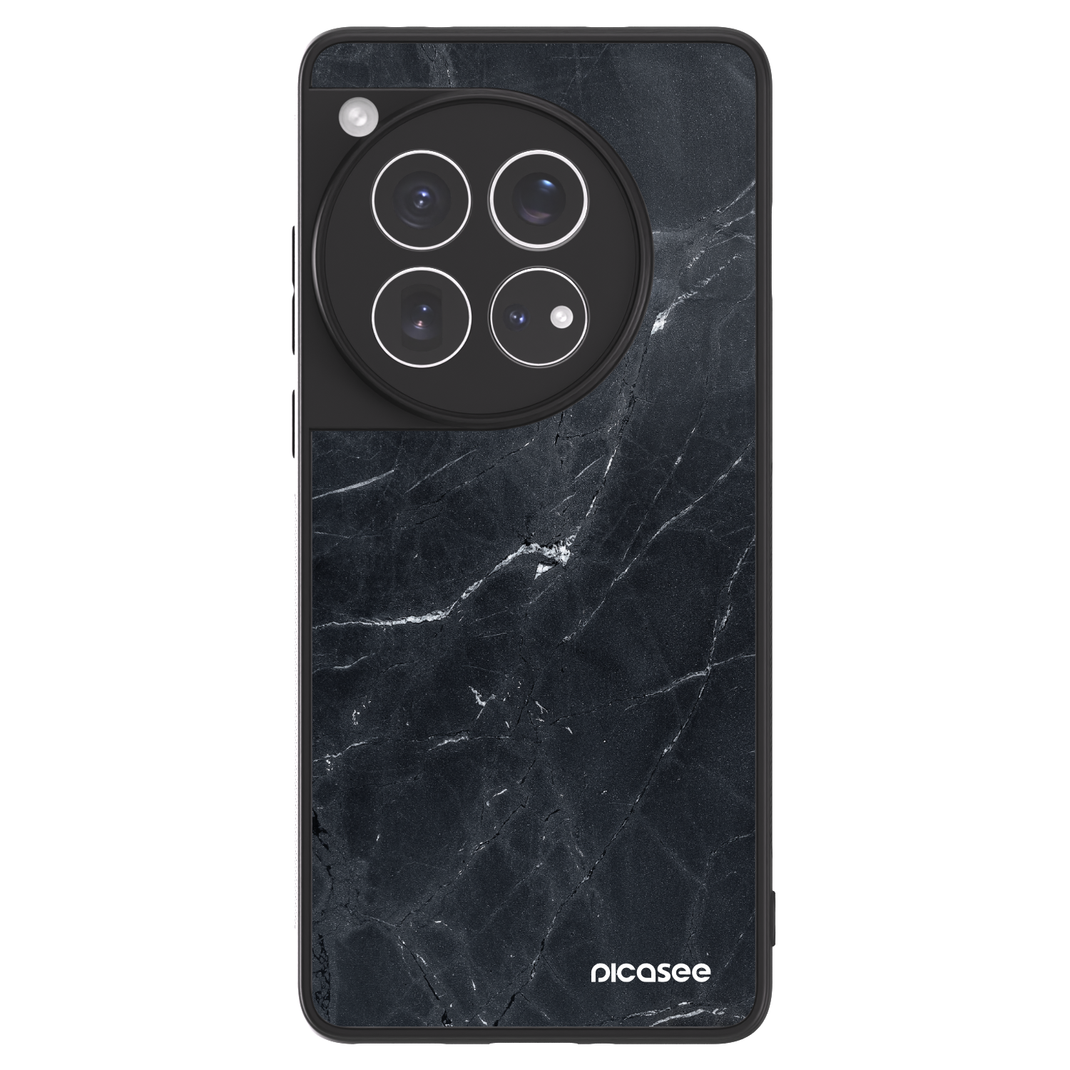 Picasee ULTIMATE CASE pentru OnePlus 12 5G - Black marble