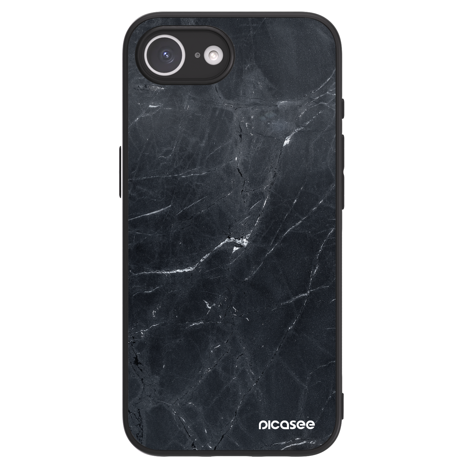 Picasee ULTIMATE CASE pentru Apple iPhone 16e - Black marble