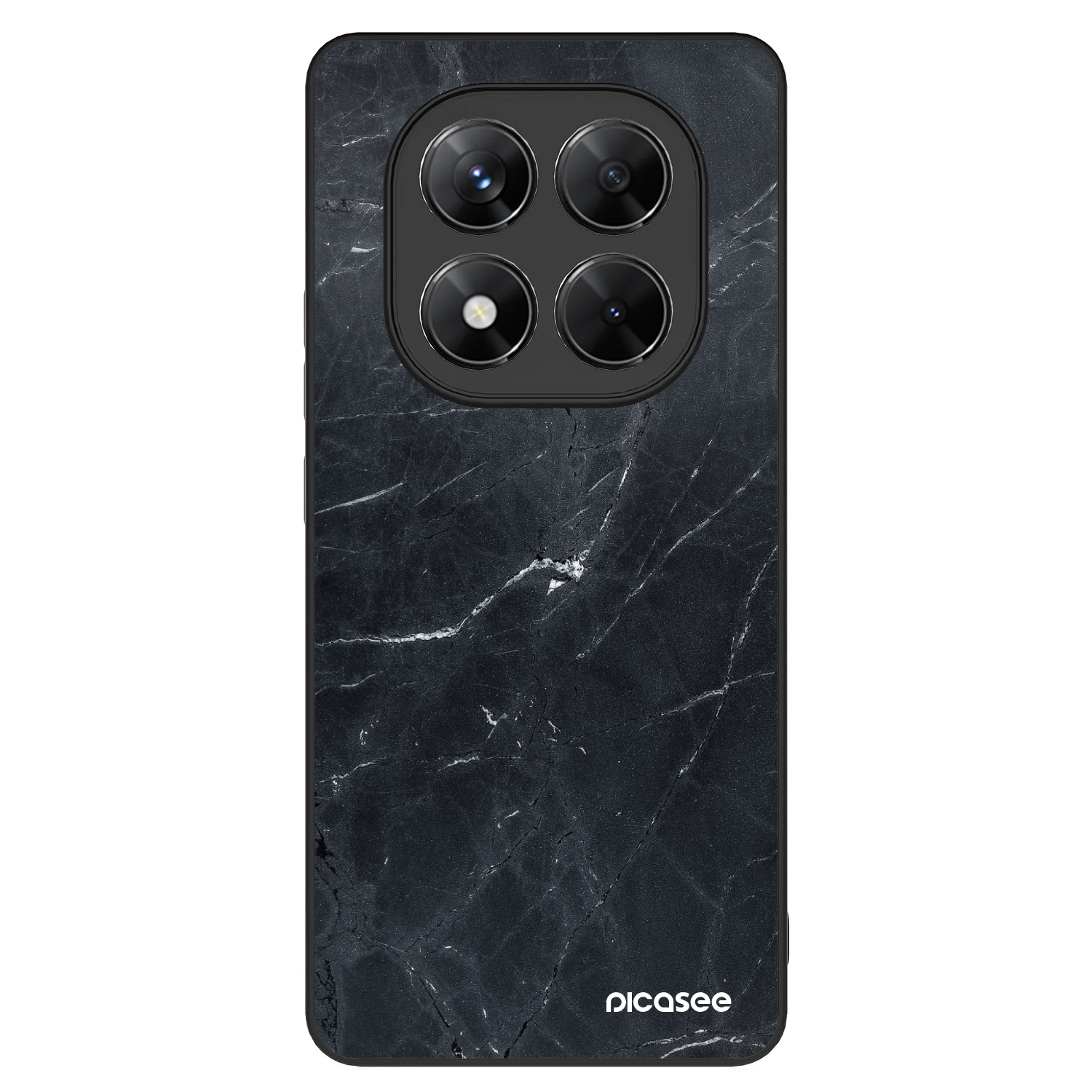 Picasee ULTIMATE CASE pentru Xiaomi Redmi Note 14 Pro 5G - Black marble