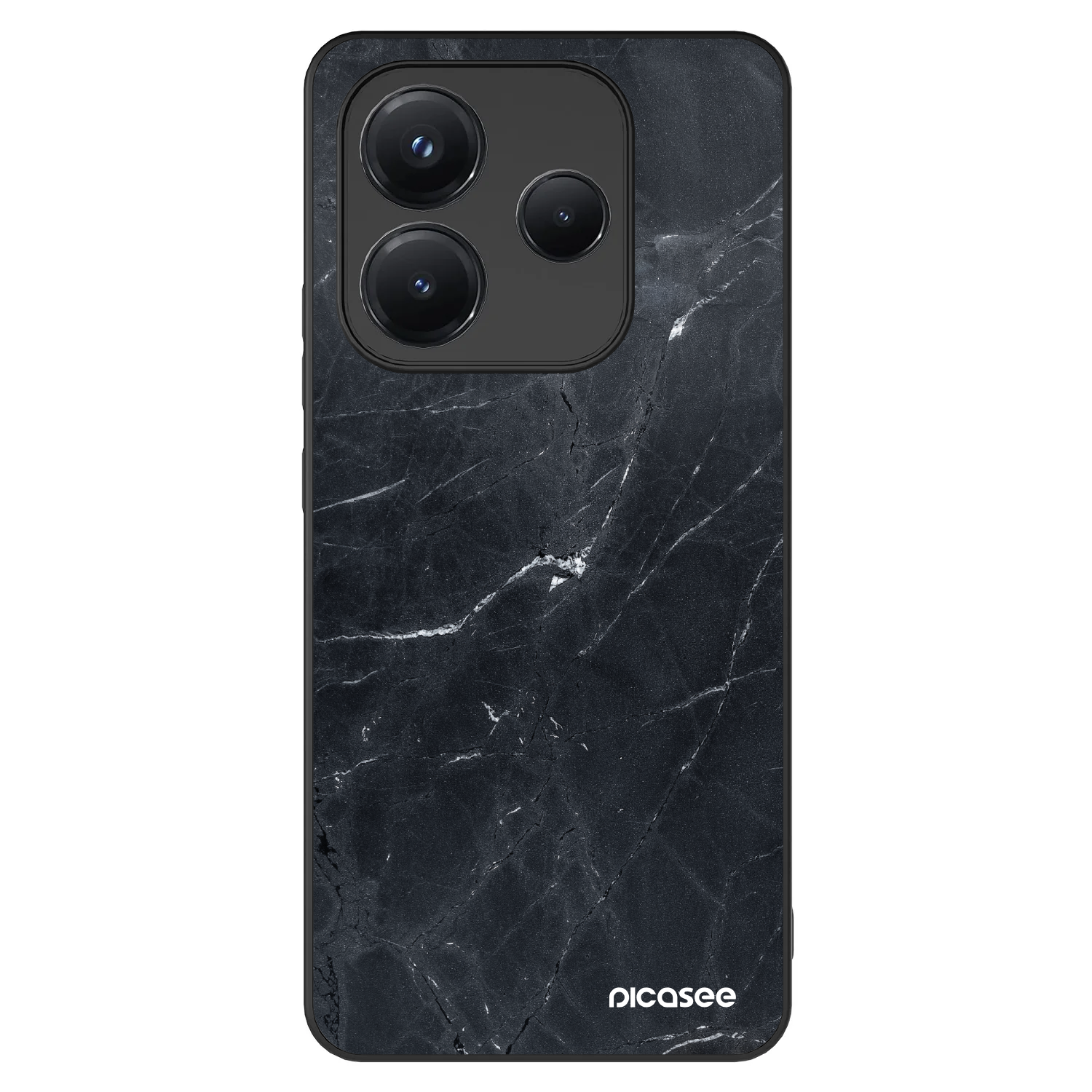 Picasee ULTIMATE CASE pentru Xiaomi Redmi Note 14 5G - Black marble