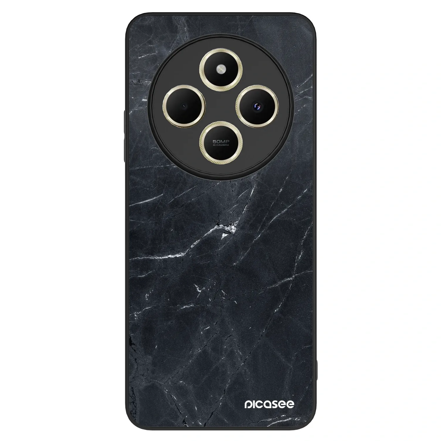 Picasee ULTIMATE CASE pentru Xiaomi Redmi 14C - Black marble