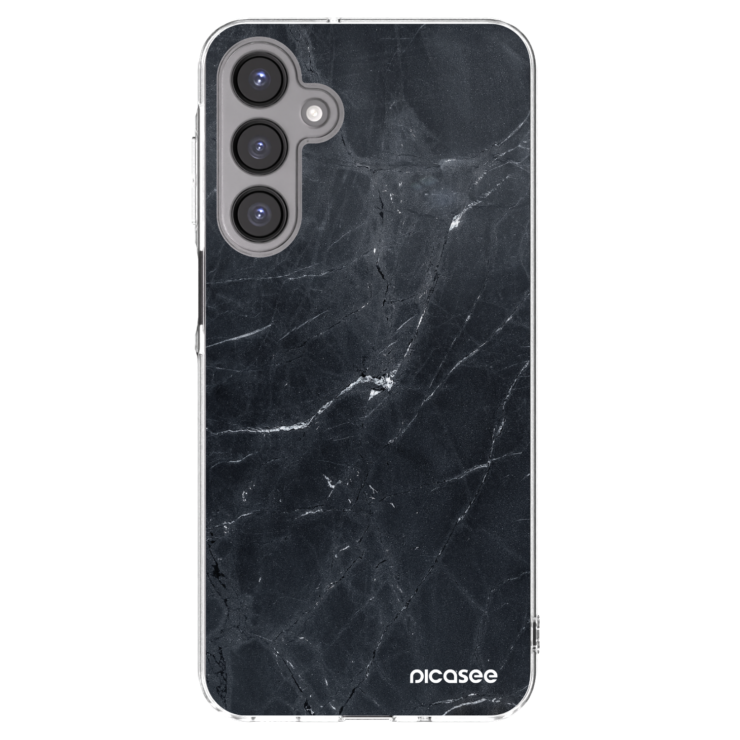 Picasee husă transparentă din silicon pentru Samsung Galaxy A16 5G - Black marble