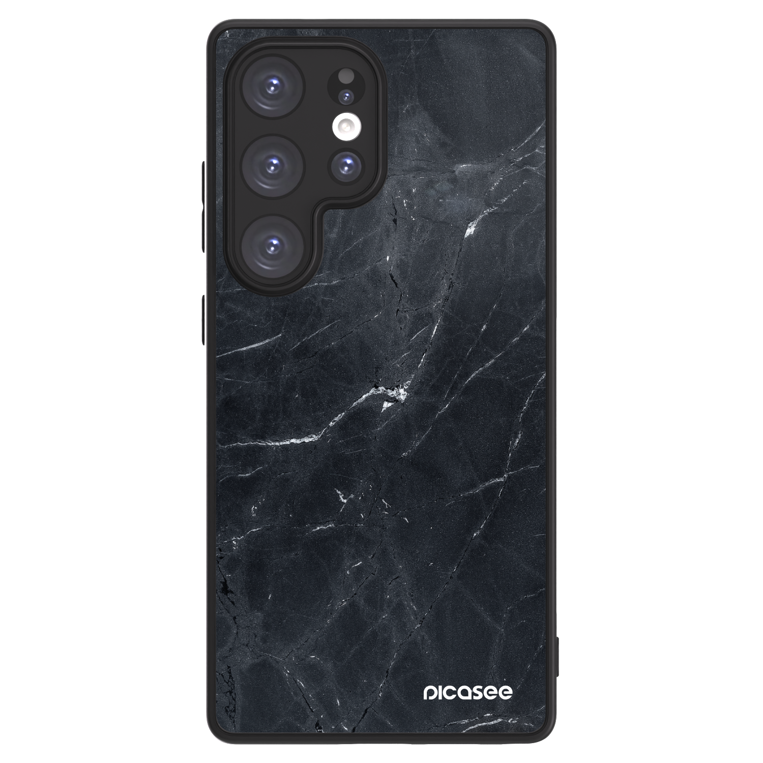 Picasee ULTIMATE CASE pentru Samsung Galaxy S25 Ultra 5G - Black marble